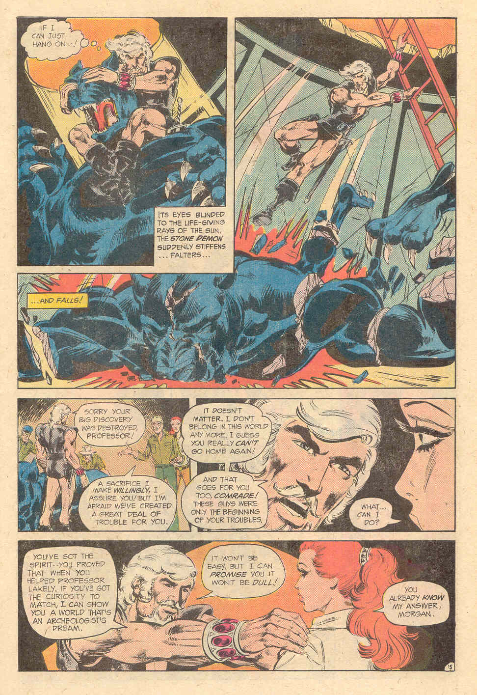 Read online Warlord (1976) comic -  Issue #6 - 16