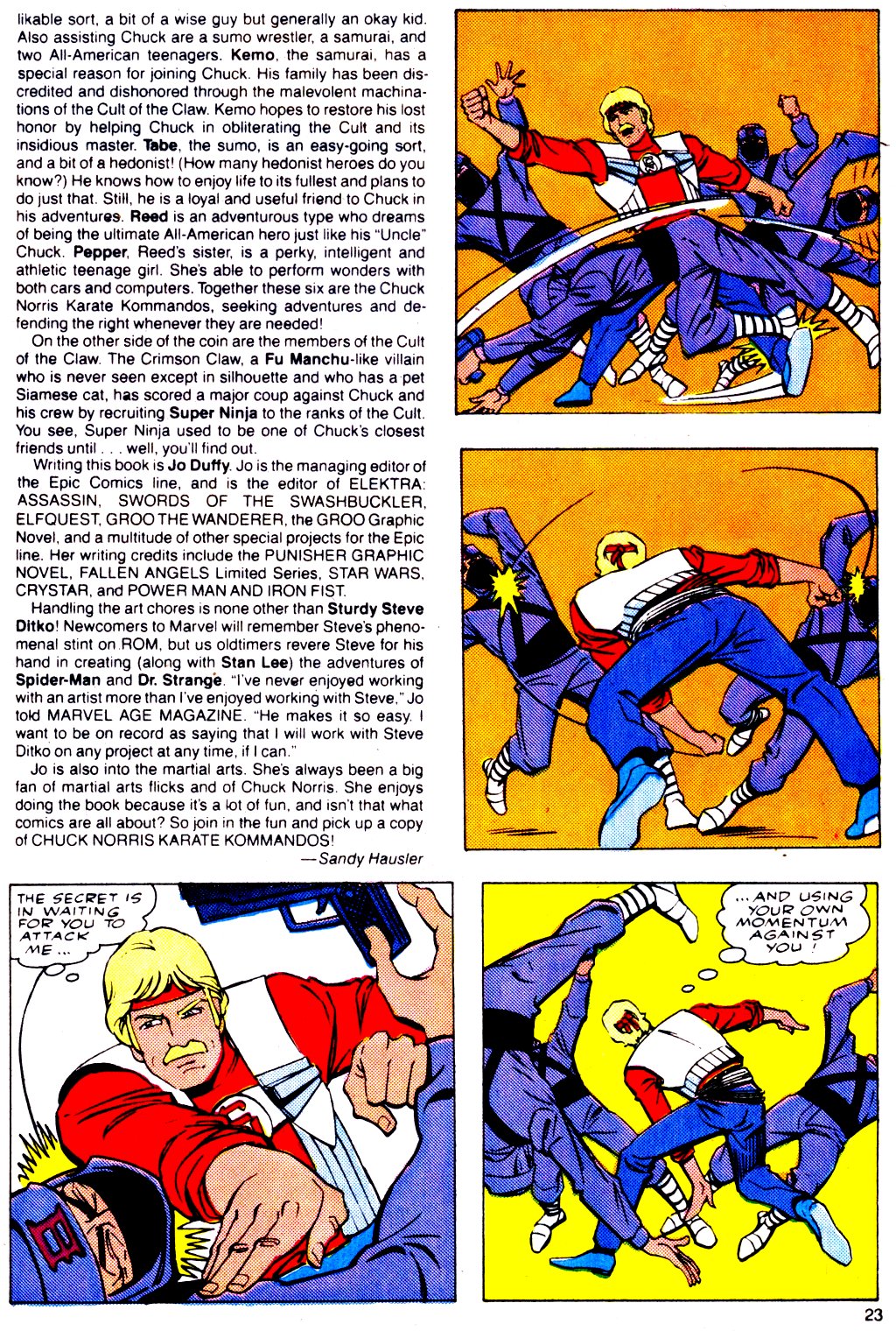 Read online Marvel Age comic -  Issue #47 - 24