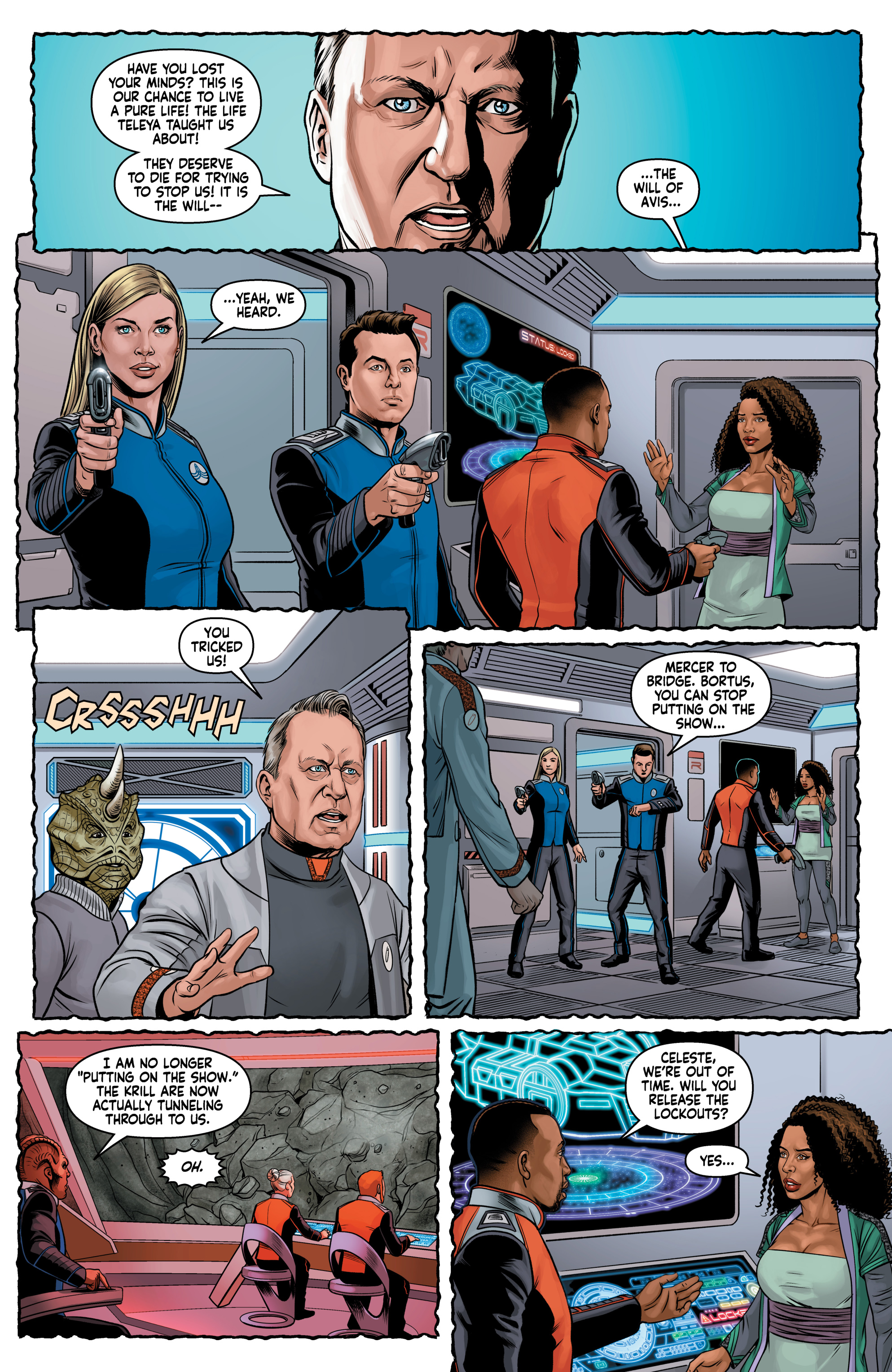 Read online The Orville comic -  Issue # _TPB - 93