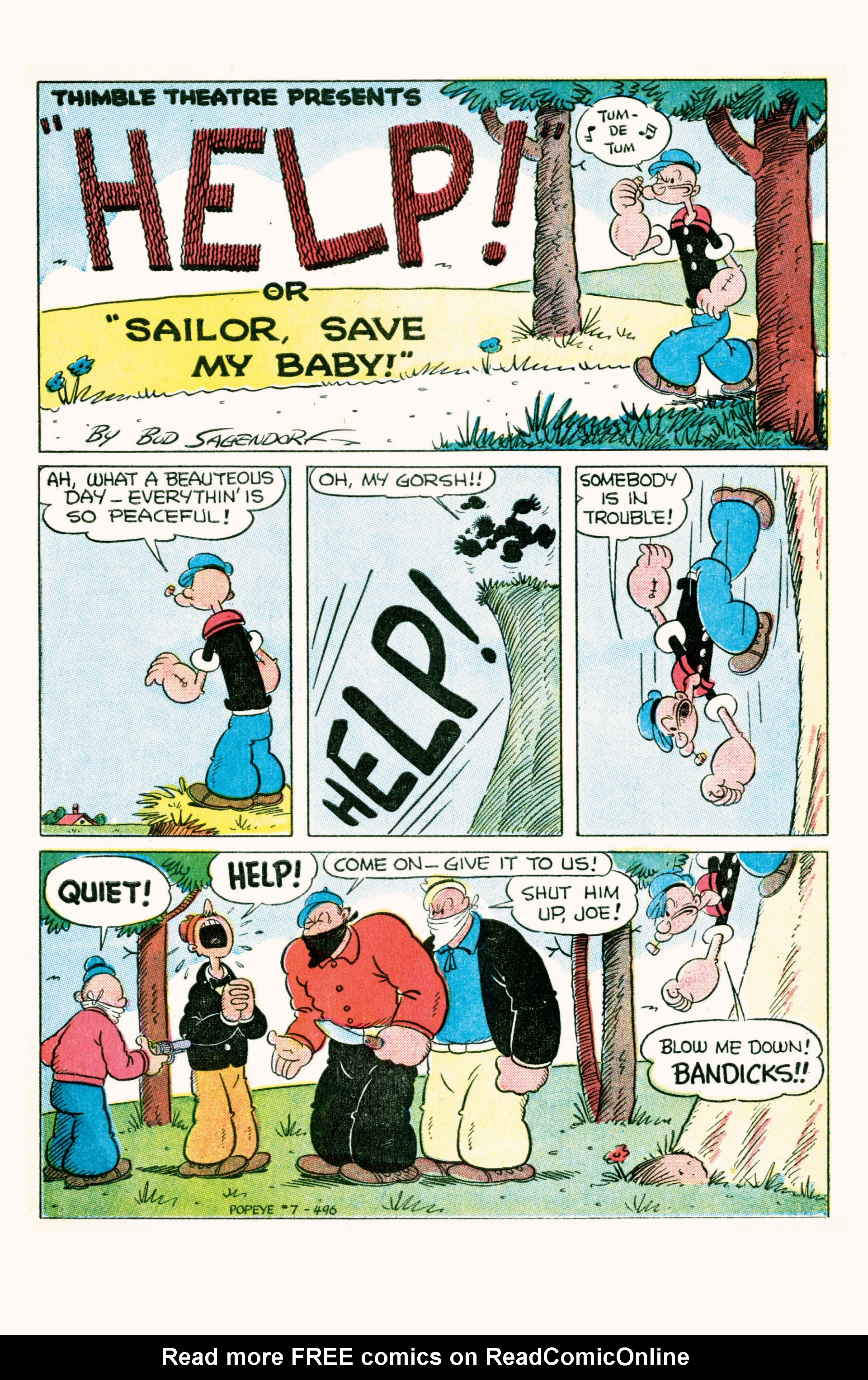 Read online Classic Popeye comic -  Issue #7 - 3