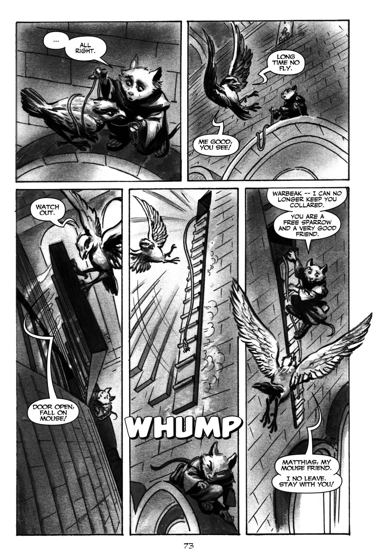 Read online Redwall: The Graphic Novel comic -  Issue # TPB - 78