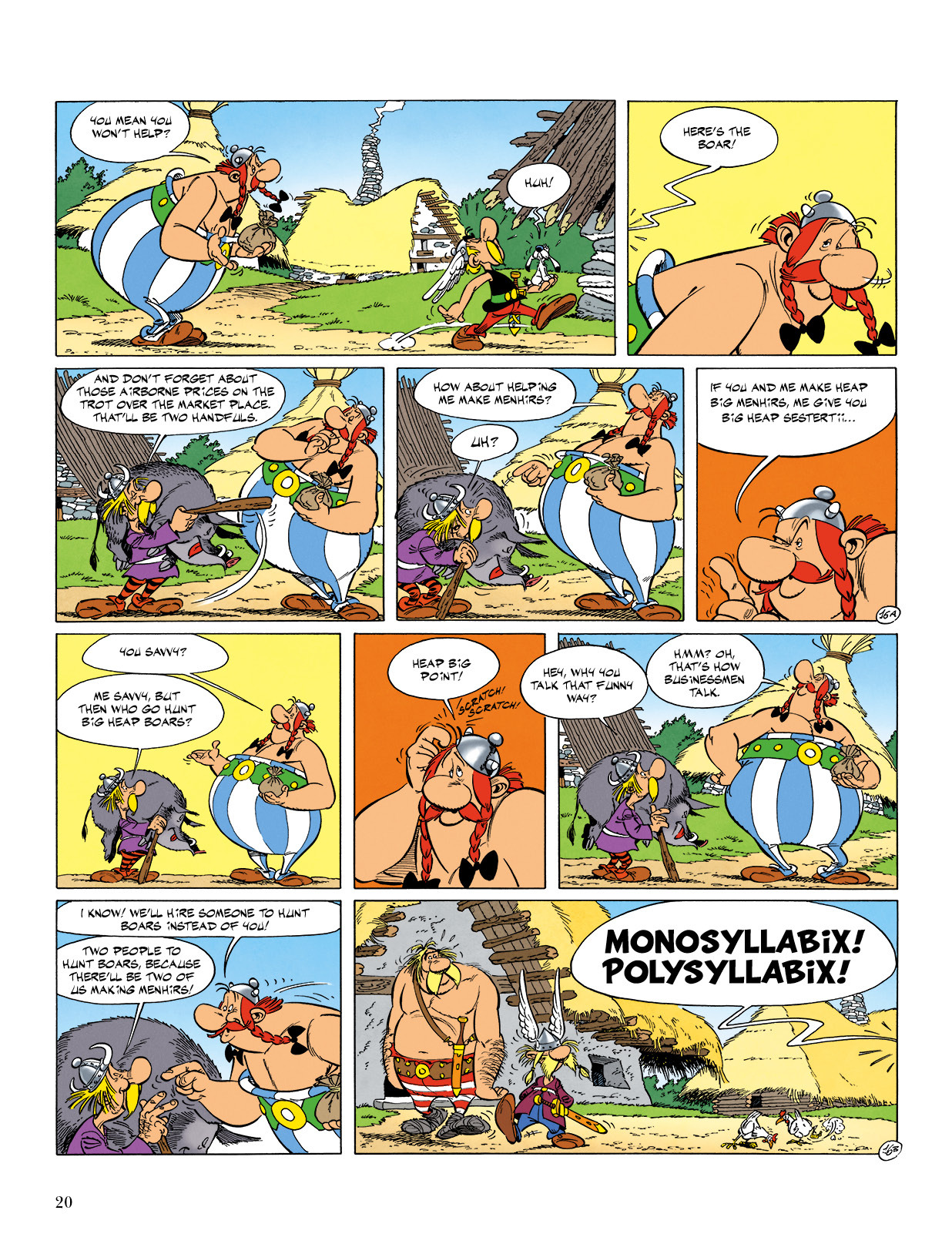 Read online Asterix comic -  Issue #23 - 21