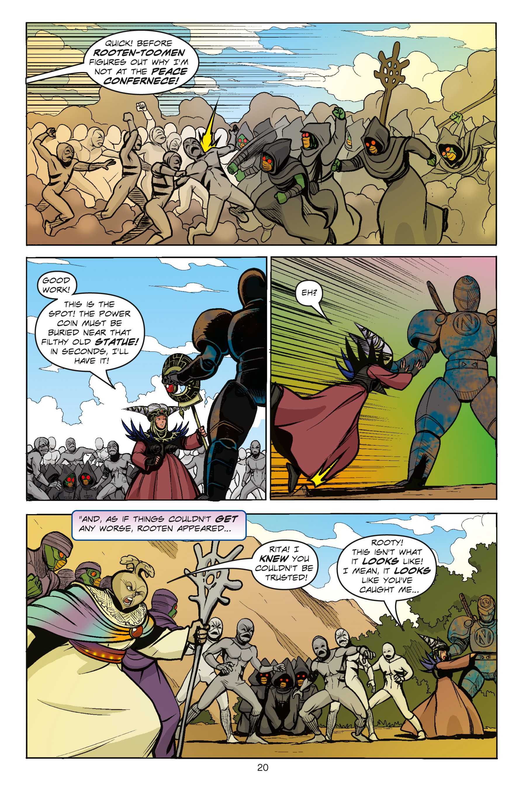 Read online Mighty Morphin Power Rangers: Going Green comic -  Issue # Full - 20