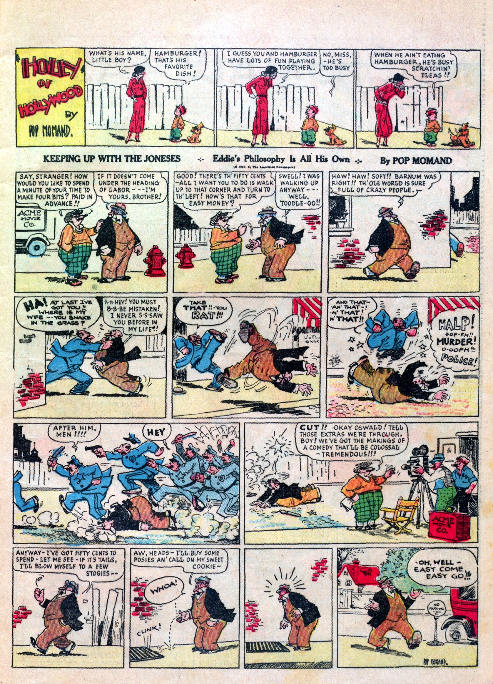 Read online Famous Funnies comic -  Issue #6 - 15