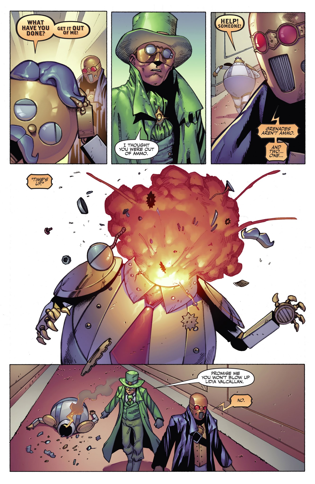 Read online Legenderry: Green Hornet comic -  Issue #5 - 7