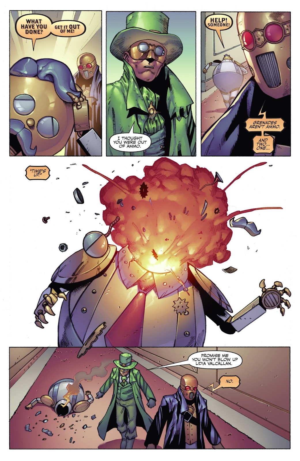 Legenderry: Green Hornet issue 5 - Page 7
