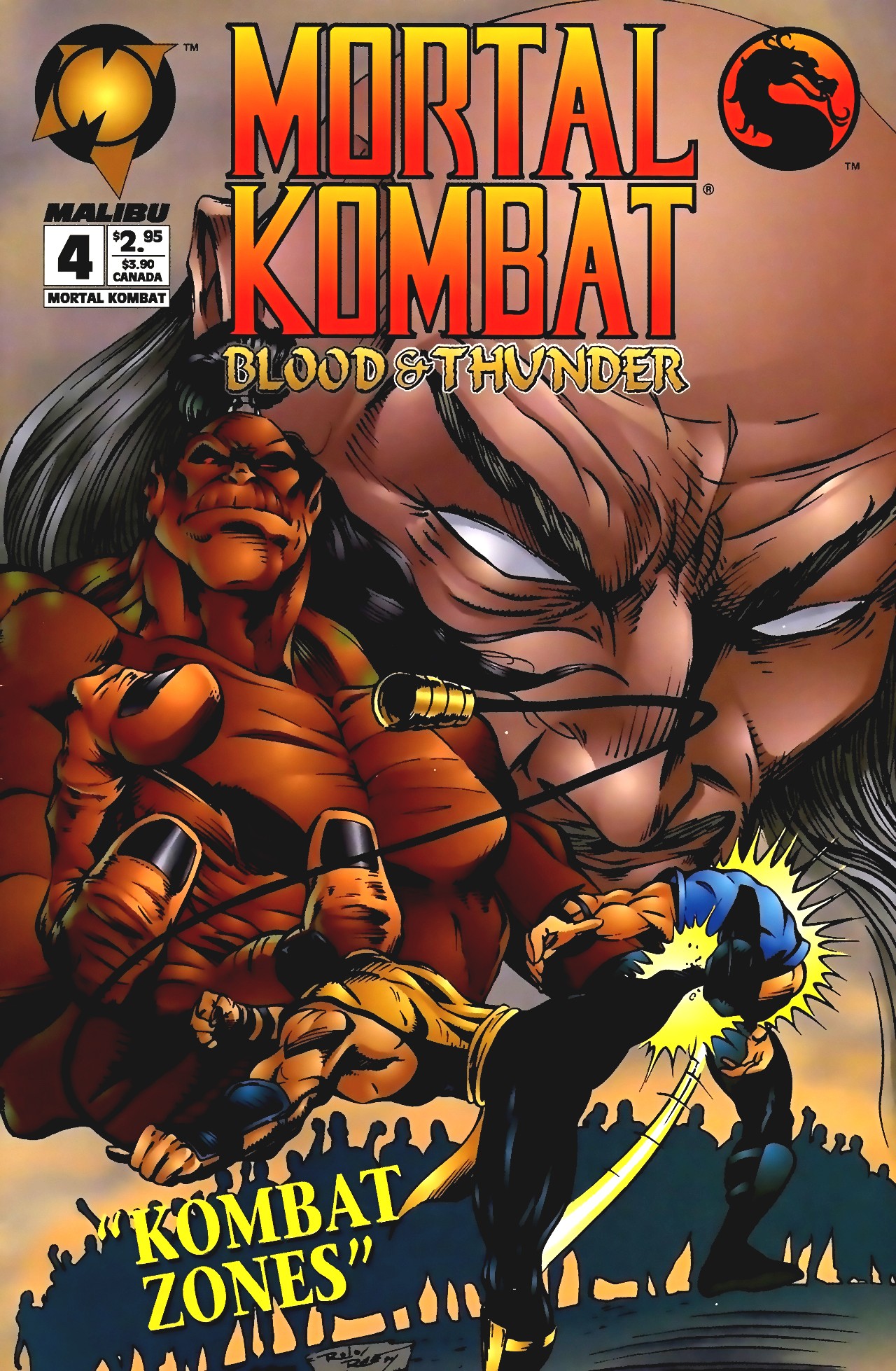 Read online Mortal Kombat (1994) comic -  Issue #4 - 1