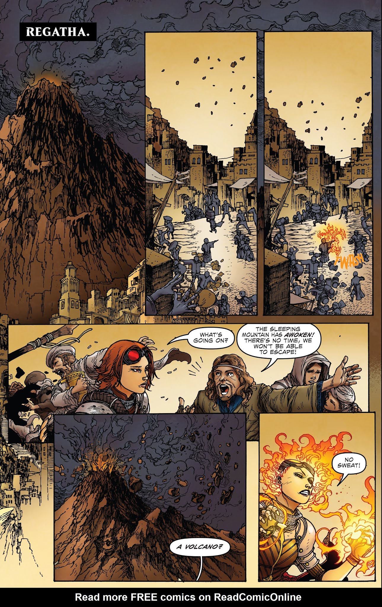Read online Magic: The Gathering: Chandra comic -  Issue #1 - 16