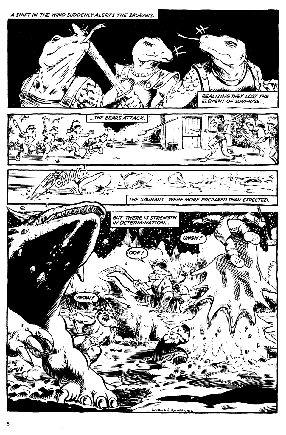 Read online Crow of the Bear Clan comic -  Issue #1 - 8