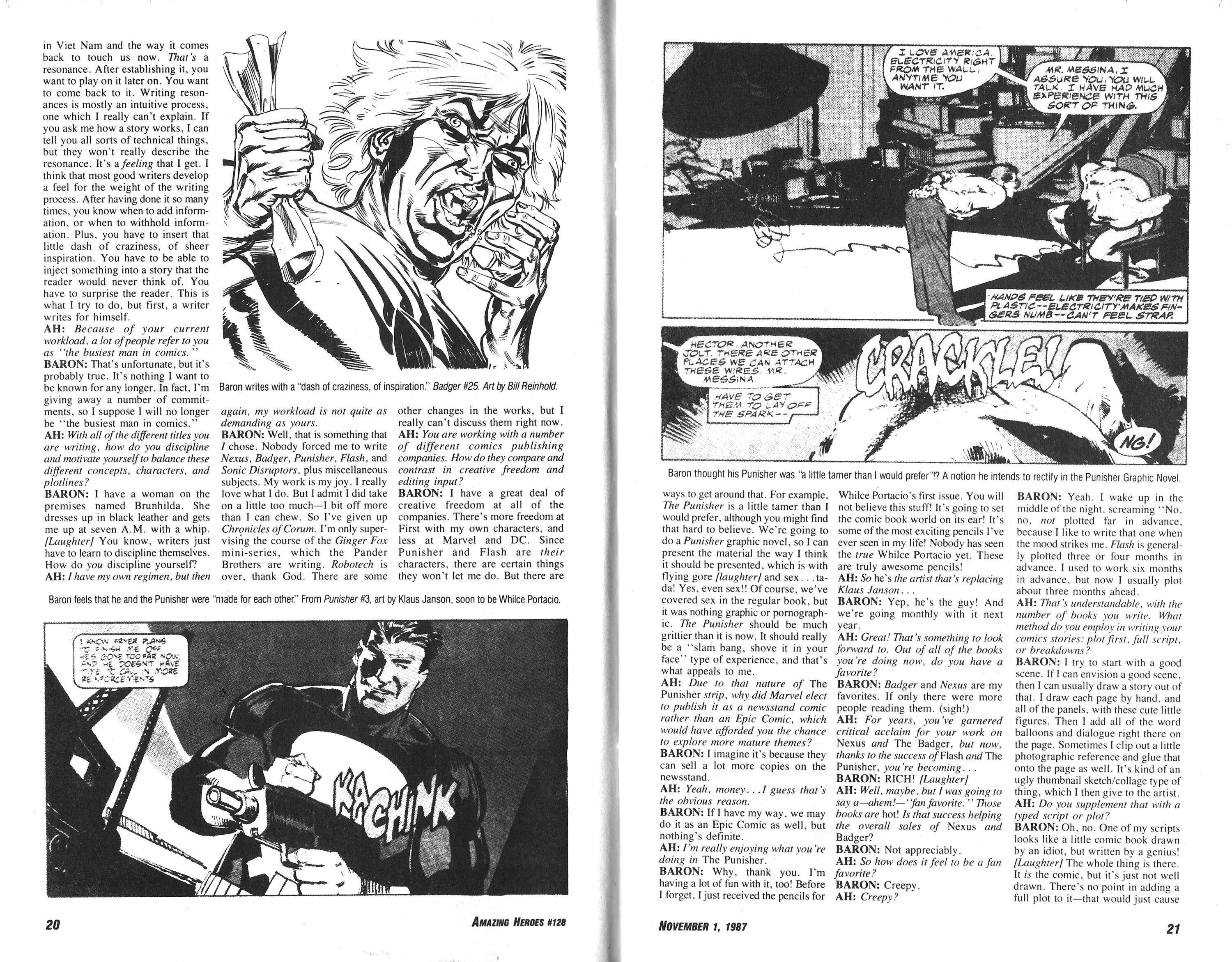 Read online Amazing Heroes comic -  Issue #128 - 11