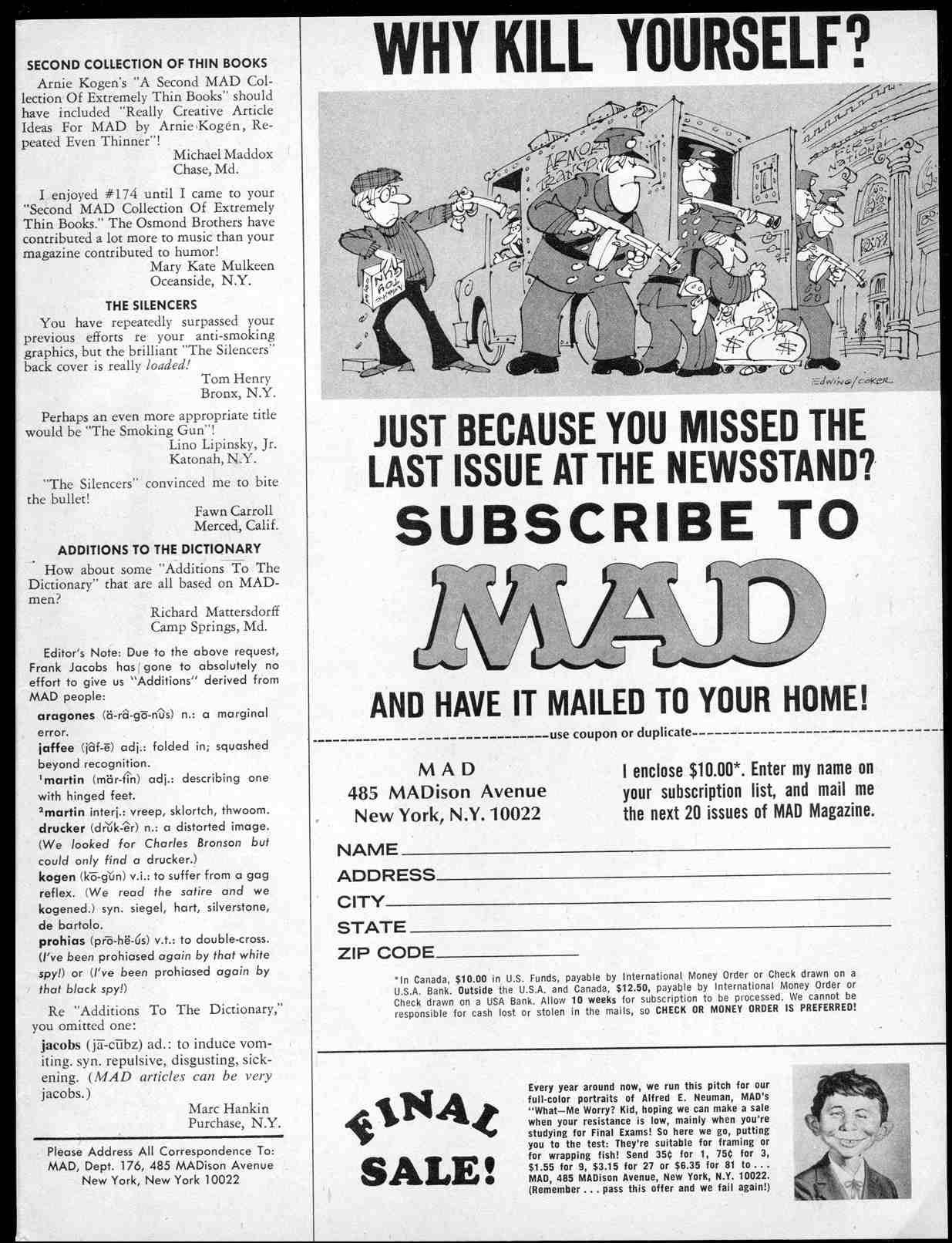 Read online MAD comic -  Issue #176 - 5