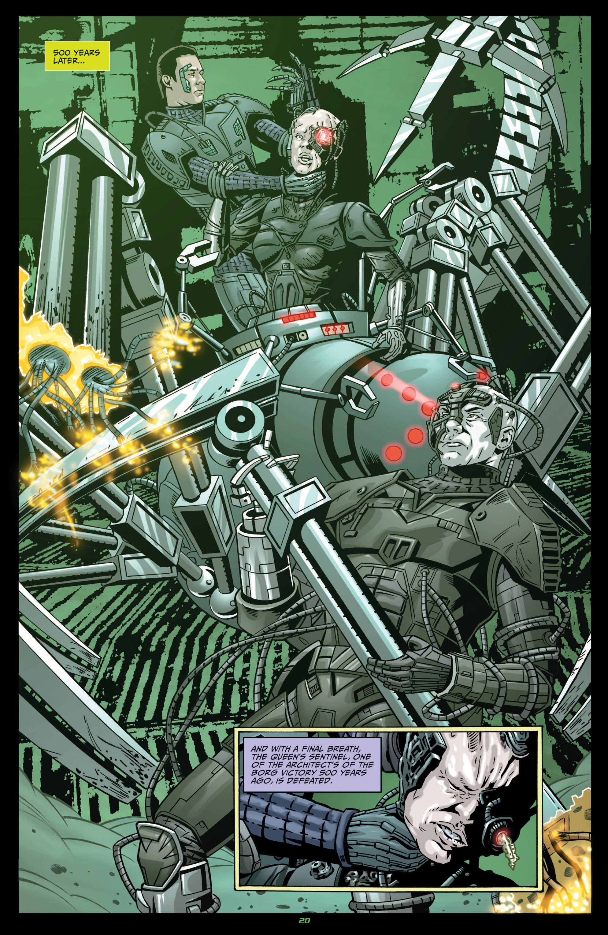 Read online Star Trek: The Next Generation - Hive comic -  Issue #2 - 23