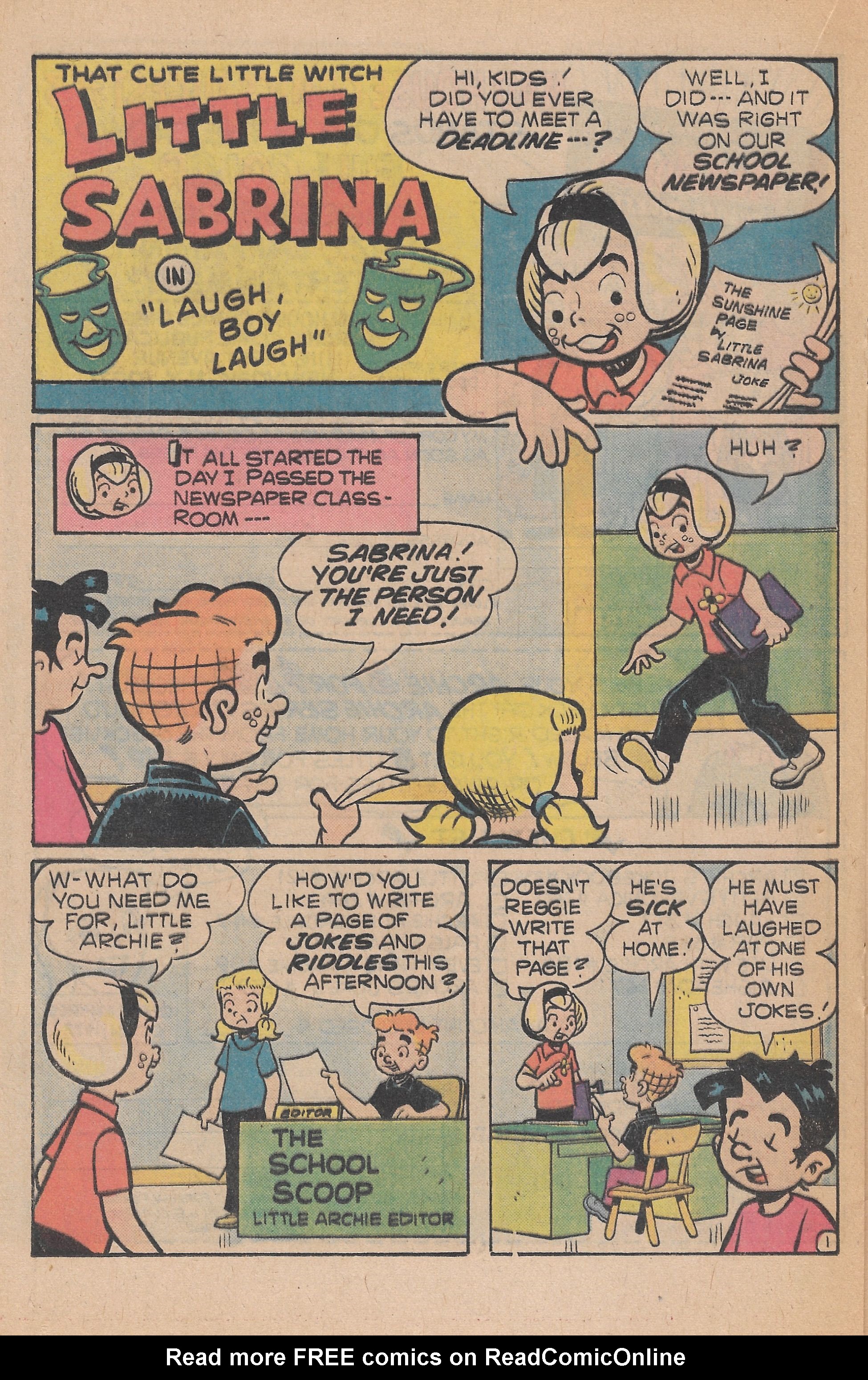 Read online The Adventures of Little Archie comic -  Issue #120 - 20