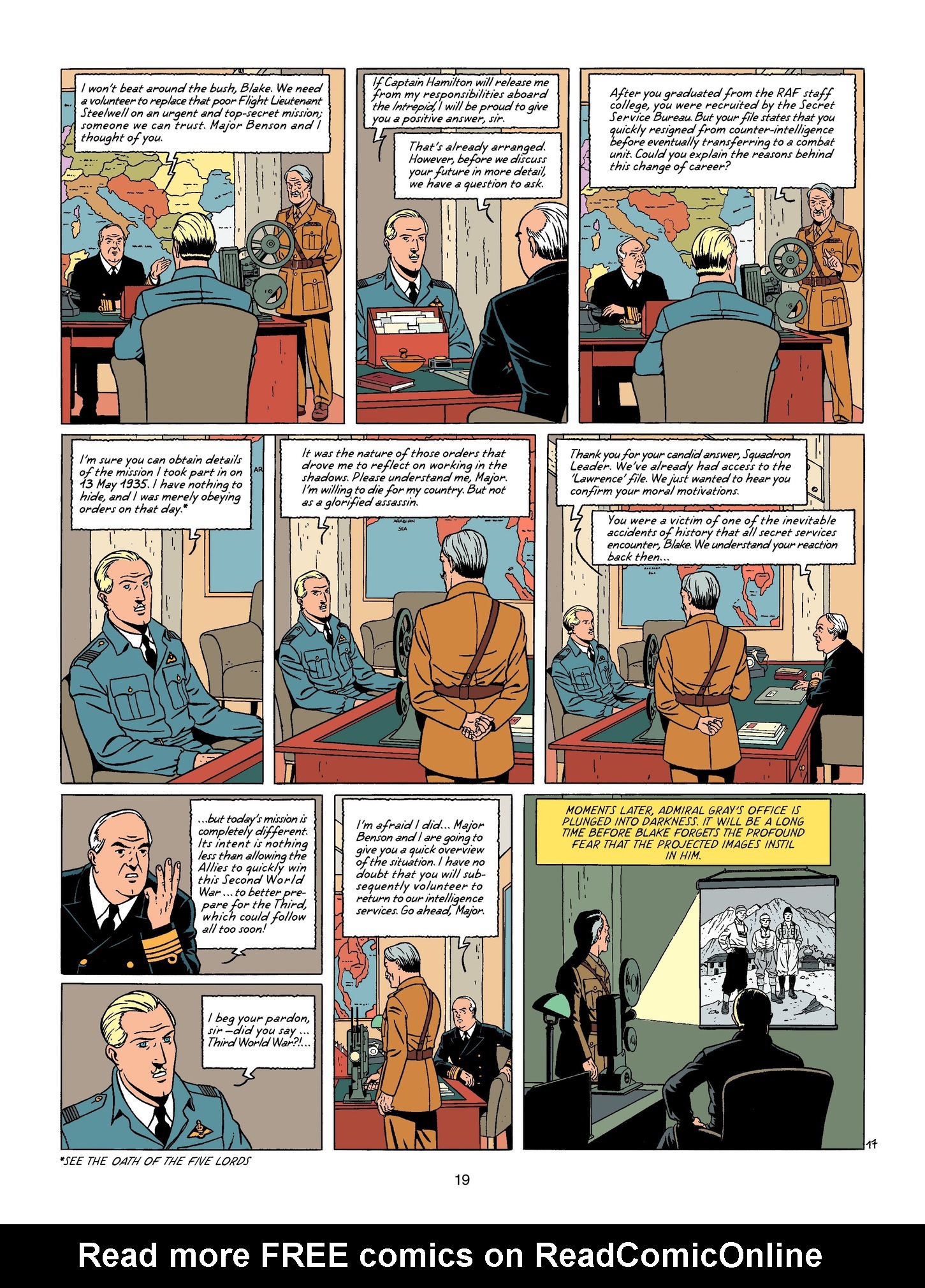 Read online Blake & Mortimer comic -  Issue #21 - 19