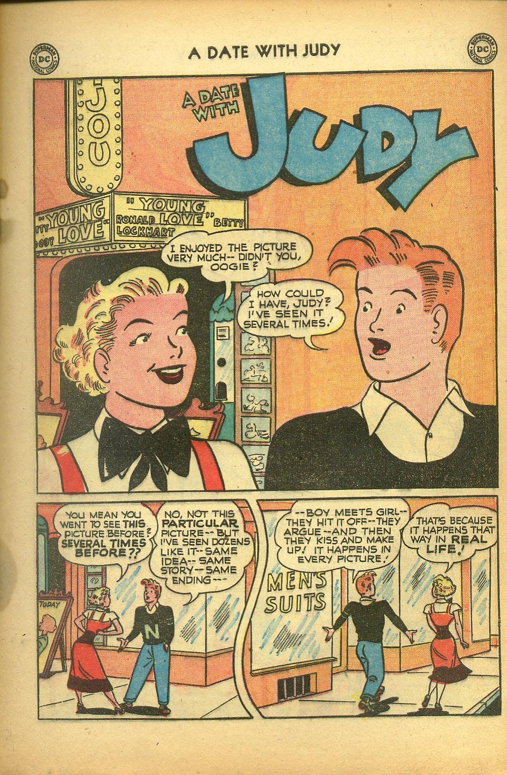 Read online A Date with Judy comic -  Issue #23 - 11