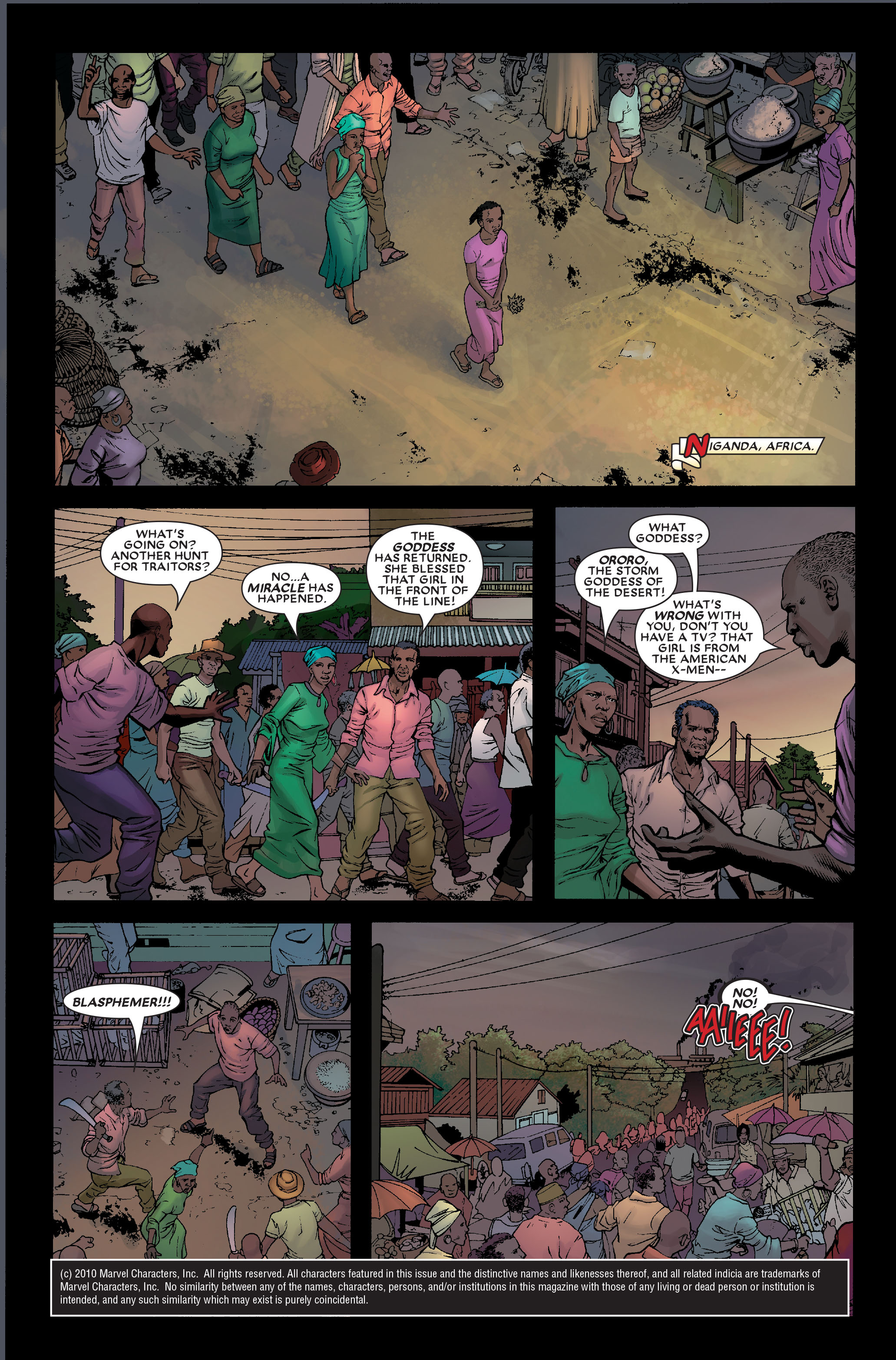 Read online X-Men/Black Panther: Wild Kingdom comic -  Issue # TPB - 74