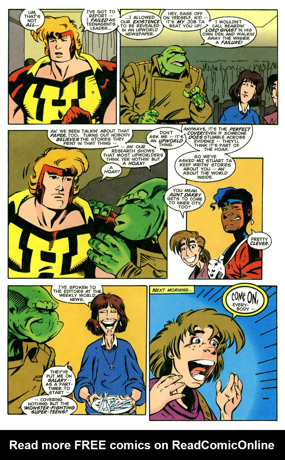 Read online Jack Kirby's TeenAgents comic -  Issue #4 - 25