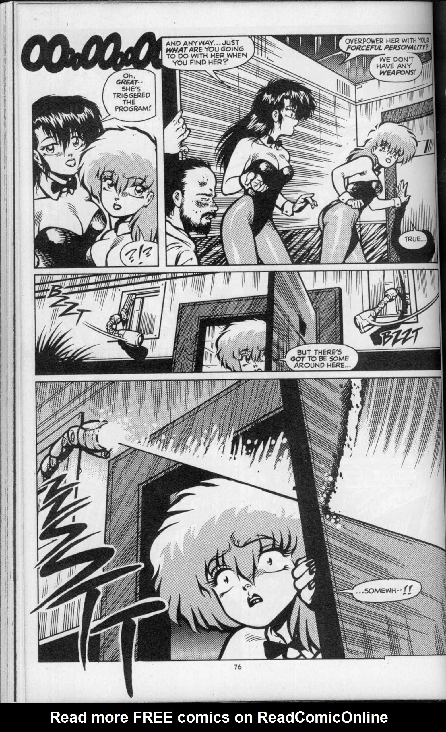 Read online Dirty Pair II comic -  Issue #3 - 38