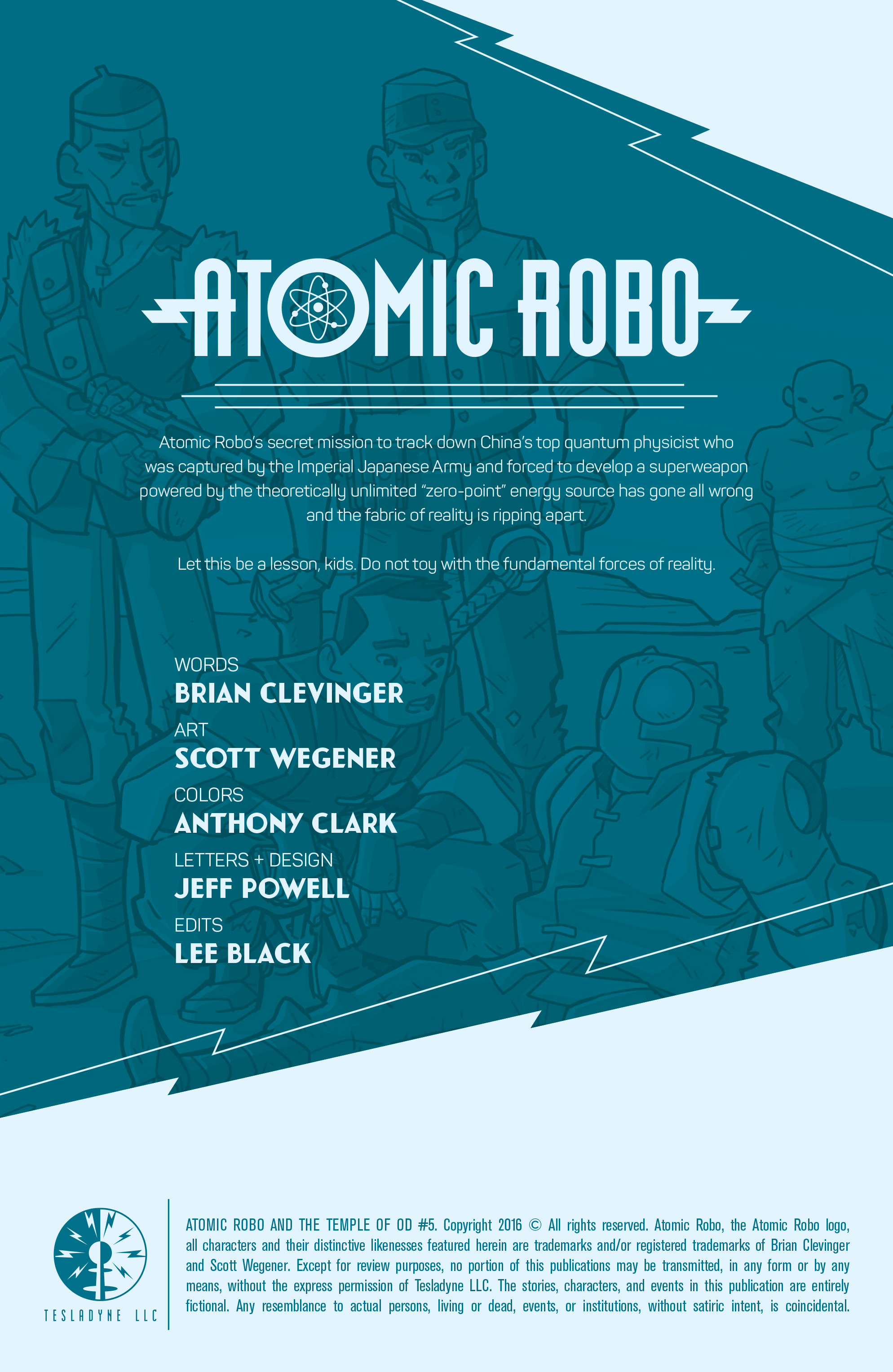 Read online Atomic Robo and the Temple of Od comic -  Issue #5 - 2