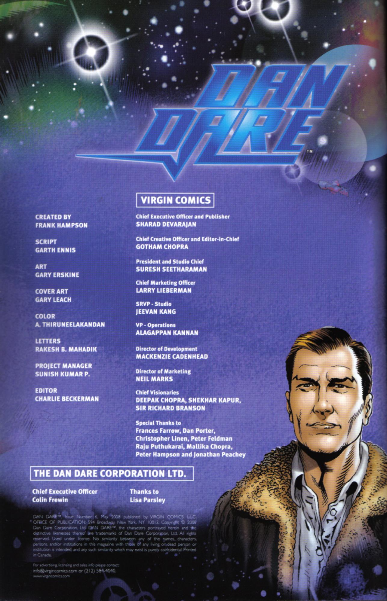 Read online Dan Dare comic -  Issue #6 - 2