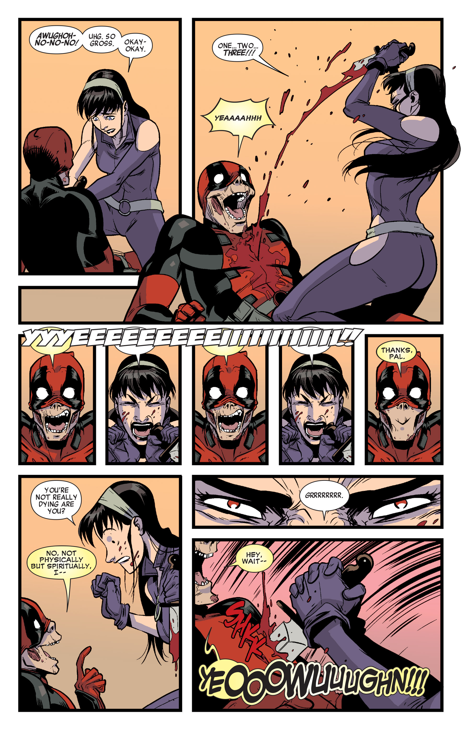 Read online Hawkeye vs. Deadpool comic -  Issue #3 - 6