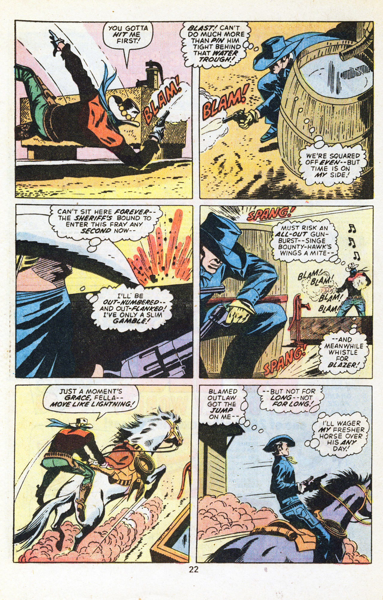 Read online The Outlaw Kid (1970) comic -  Issue #29 - 24