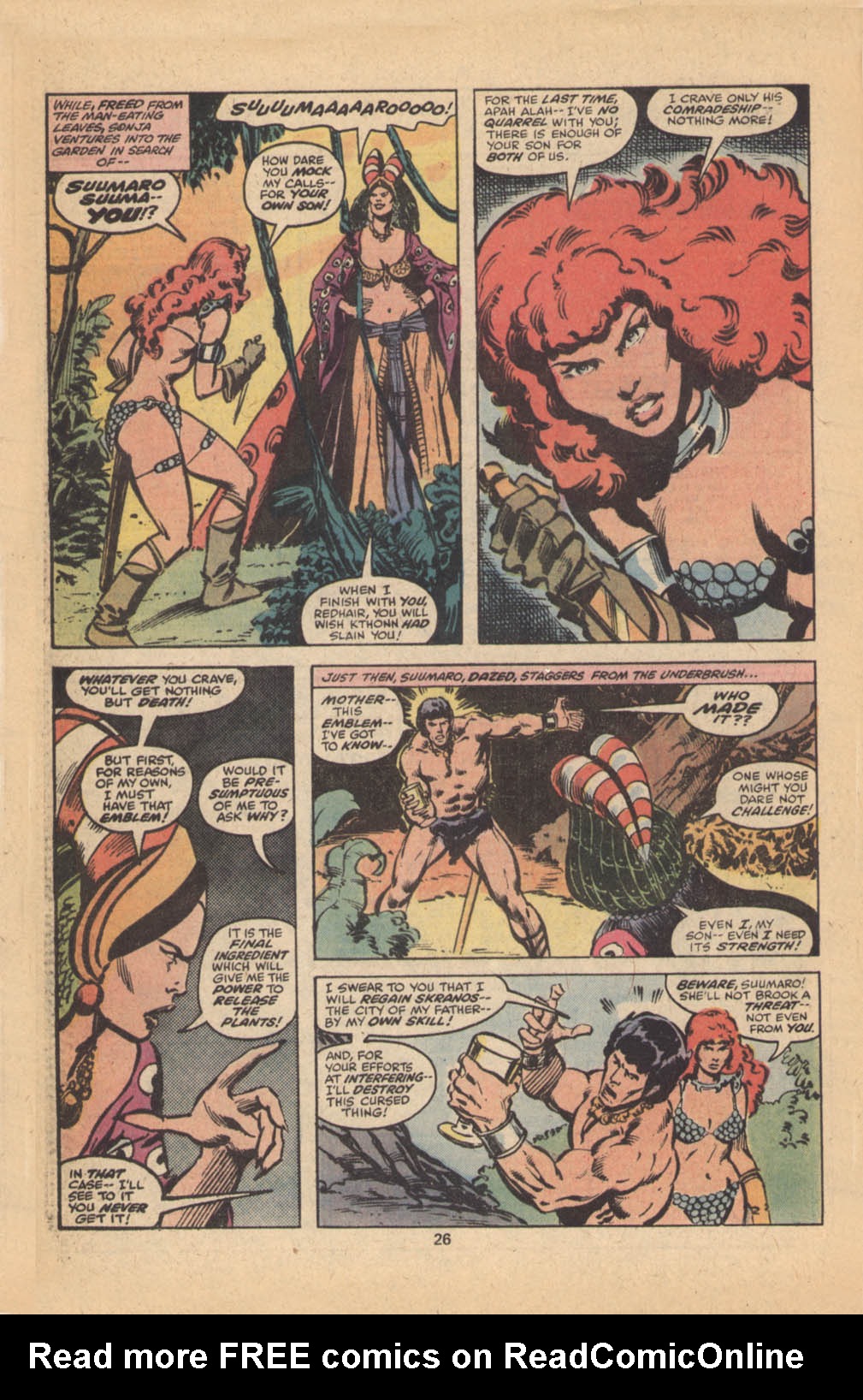 Red Sonja (1977) Issue #12 #12 - English 15