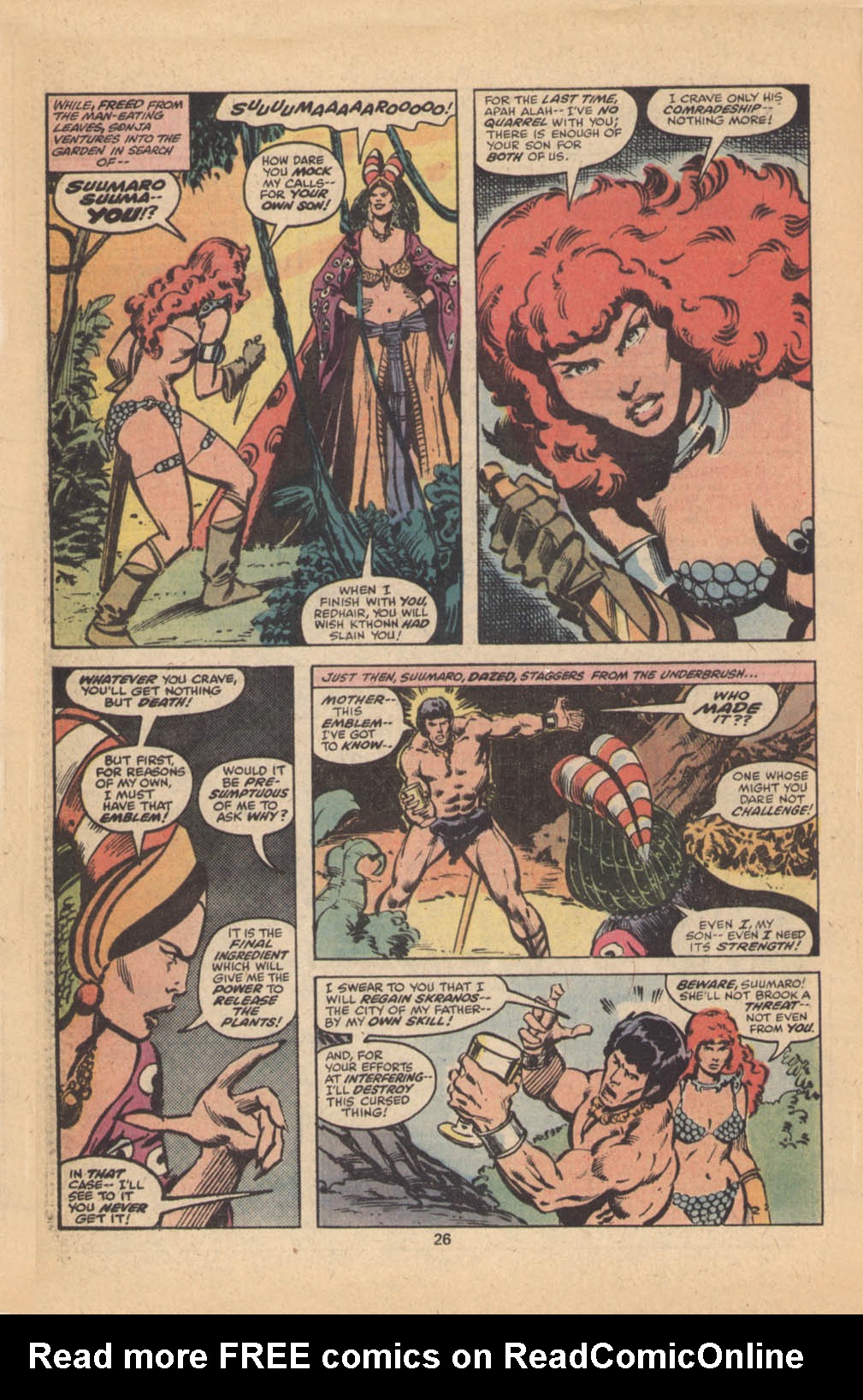 Read online Red Sonja (1977) comic -  Issue #12 - 15