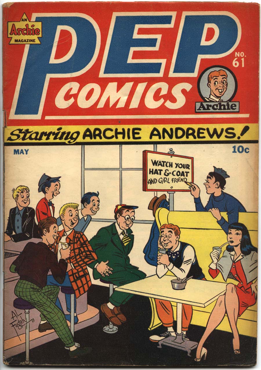 Read online Pep Comics comic -  Issue #61 - 2