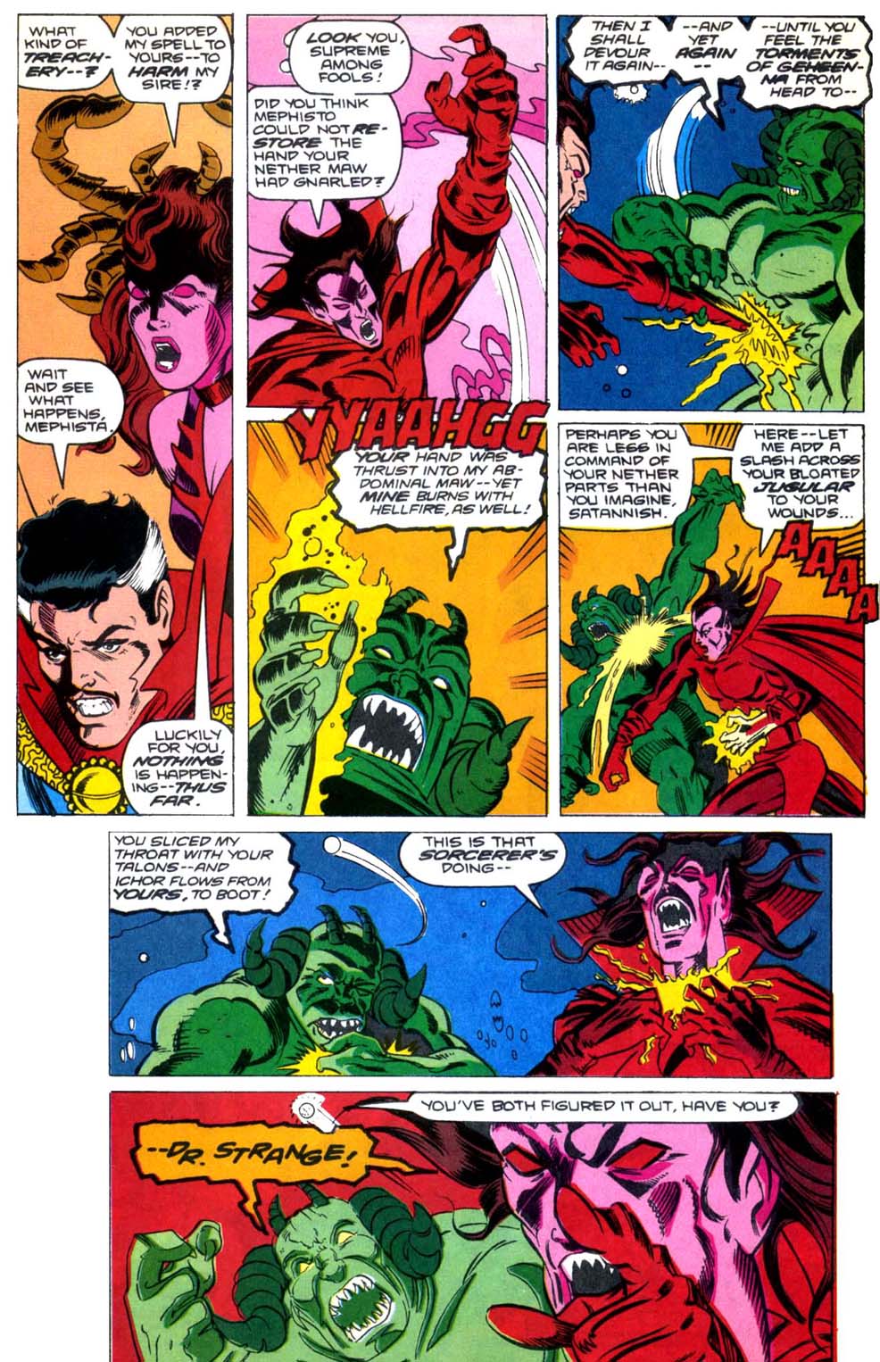 Read online Doctor Strange: Sorcerer Supreme comic -  Issue #30 - 19