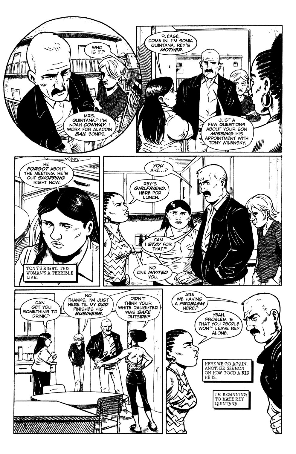 Read online Three Strikes comic -  Issue #2 - 9