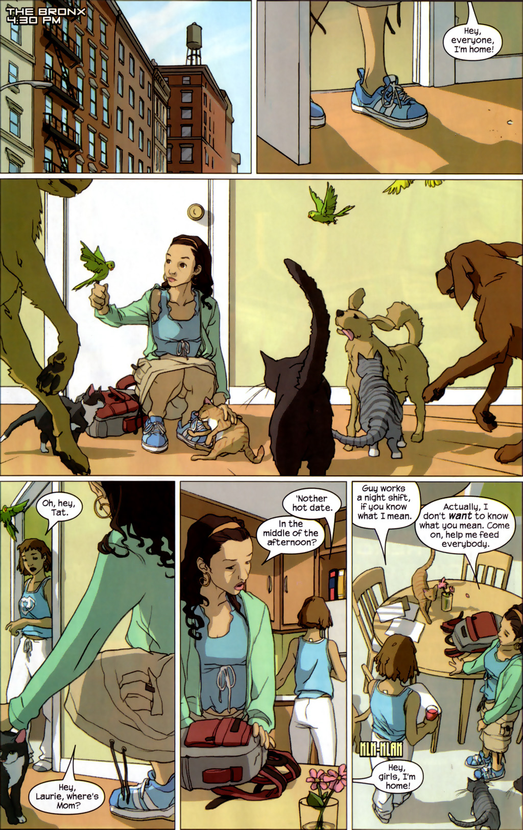 Read online NYX comic -  Issue #4 - 17