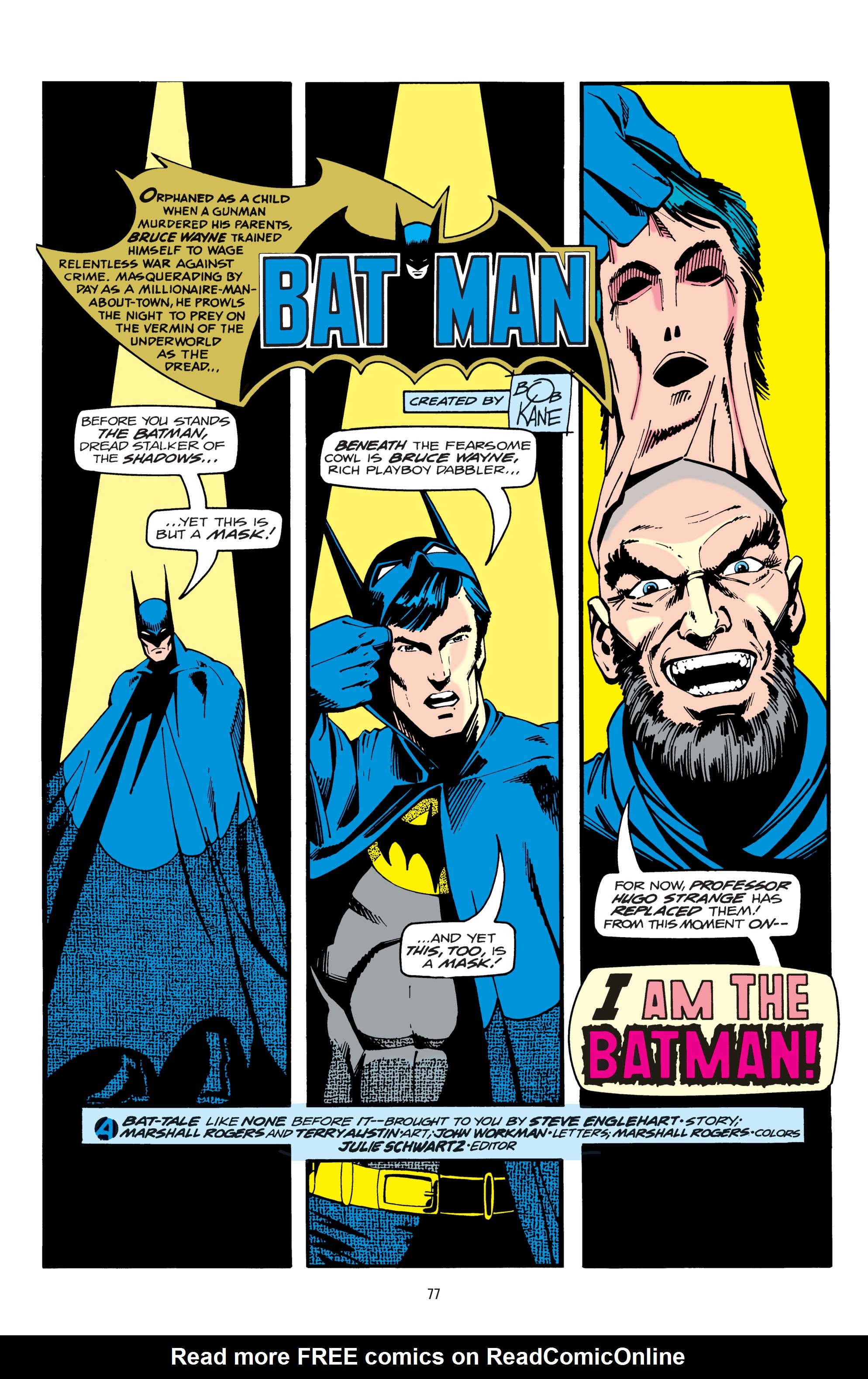 Read online Tales of the Batman: Steve Englehart comic -  Issue # TPB (Part 1) - 76