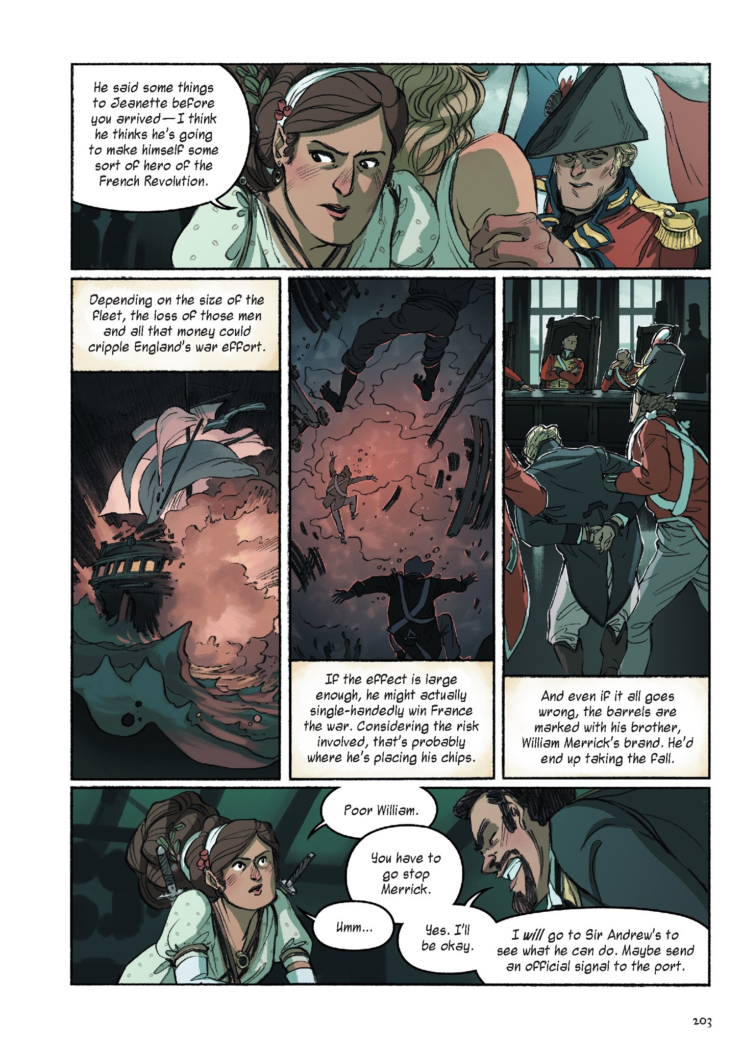 Read online Delilah Dirk and the King's Shilling comic -  Issue # TPB (Part 3) - 4