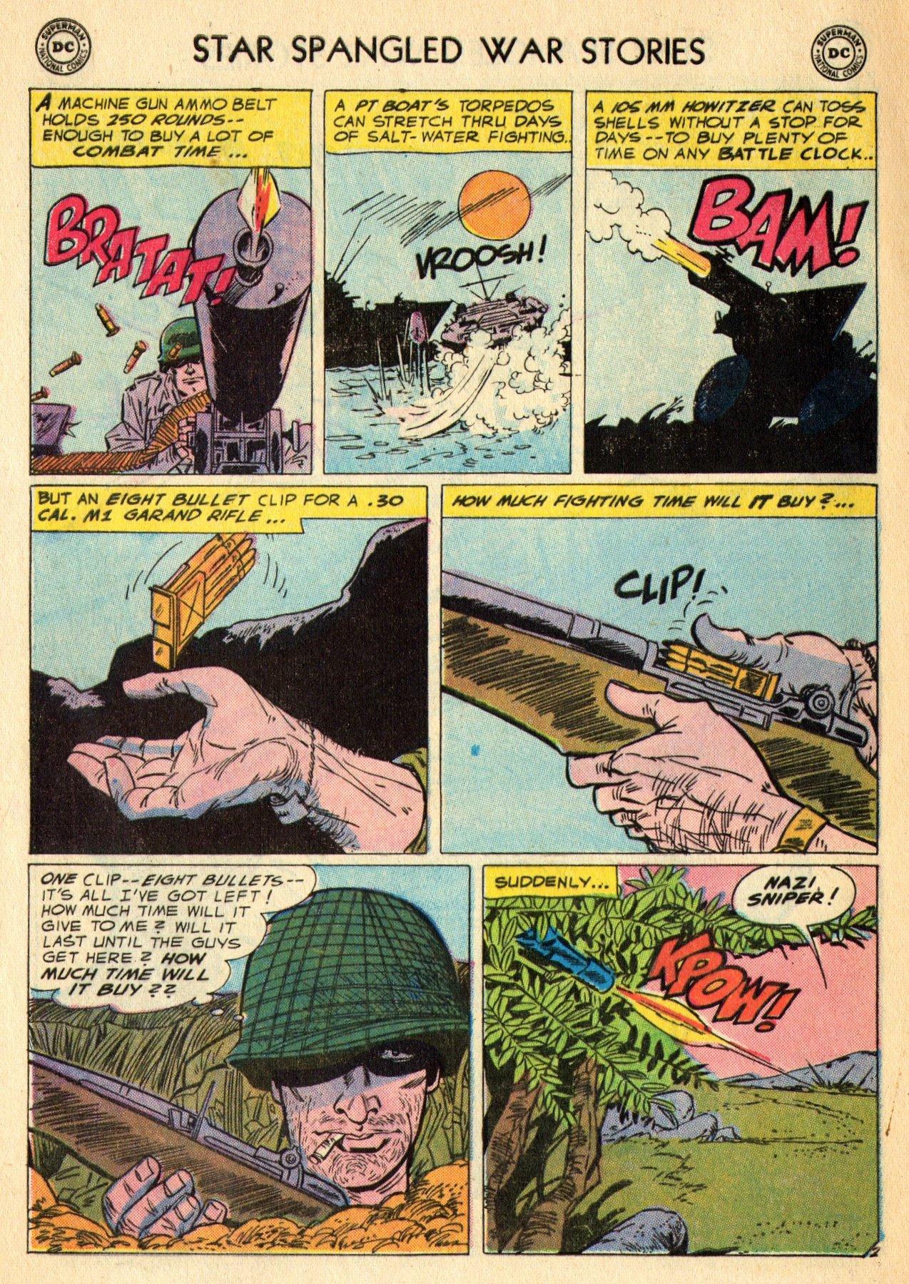 Read online Star Spangled War Stories (1952) comic -  Issue #61 - 28