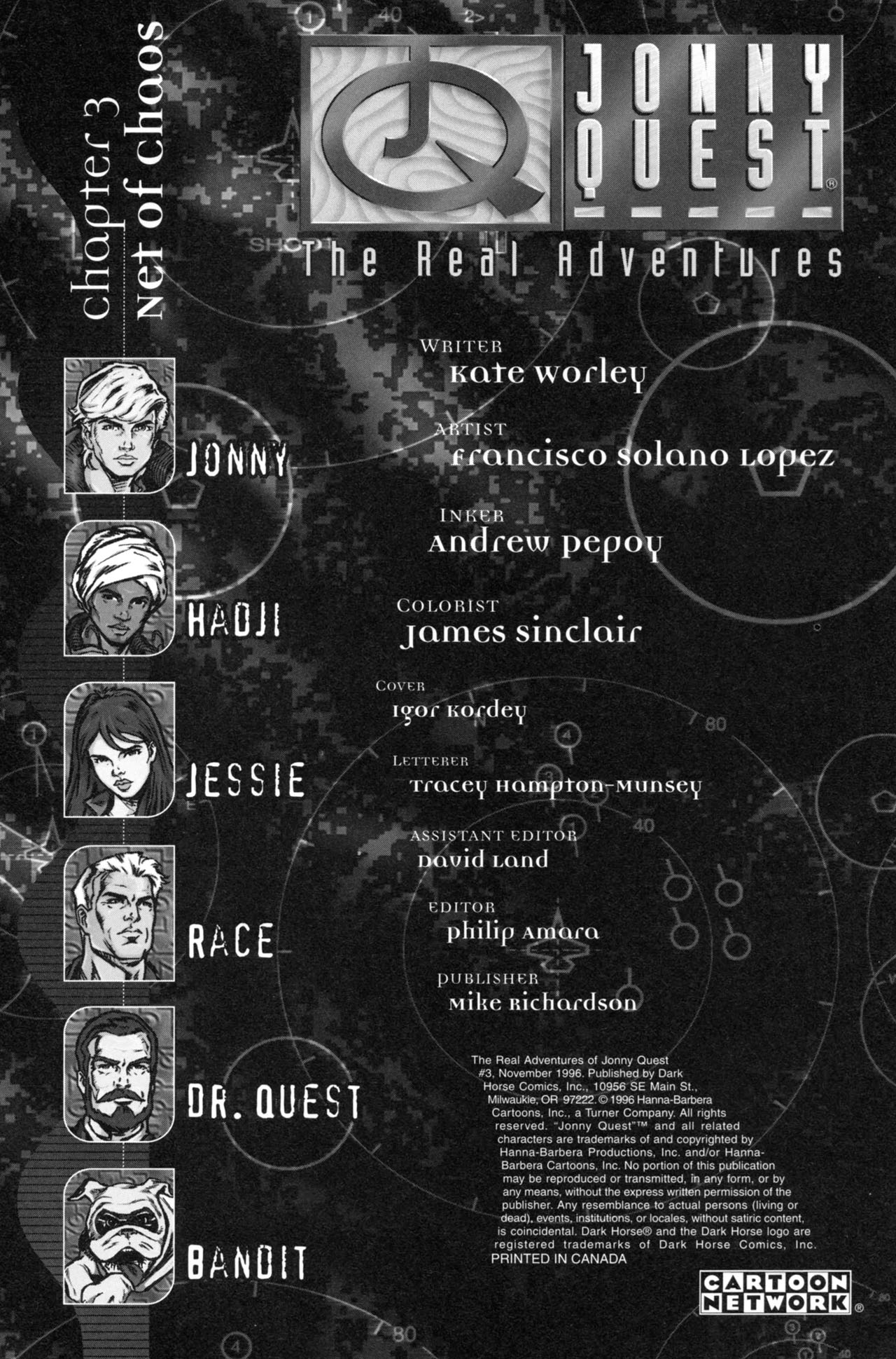 Read online The Real Adventures of Jonny Quest comic -  Issue #3 - 2