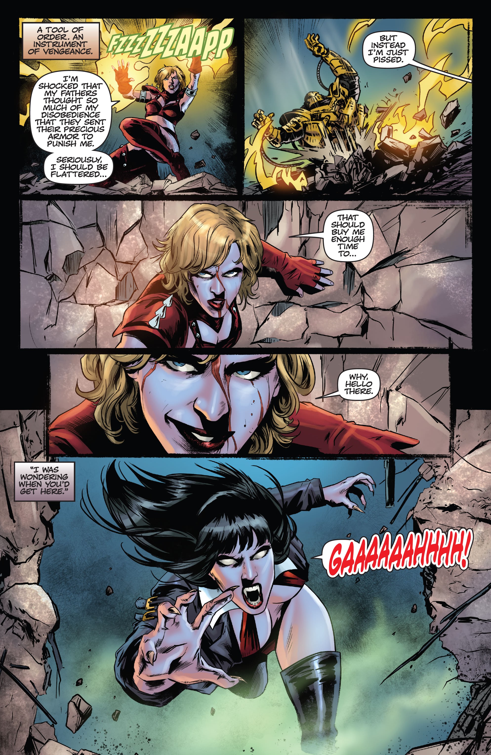 Read online Vengeance of Vampirella (2019) comic -  Issue #18 - 13