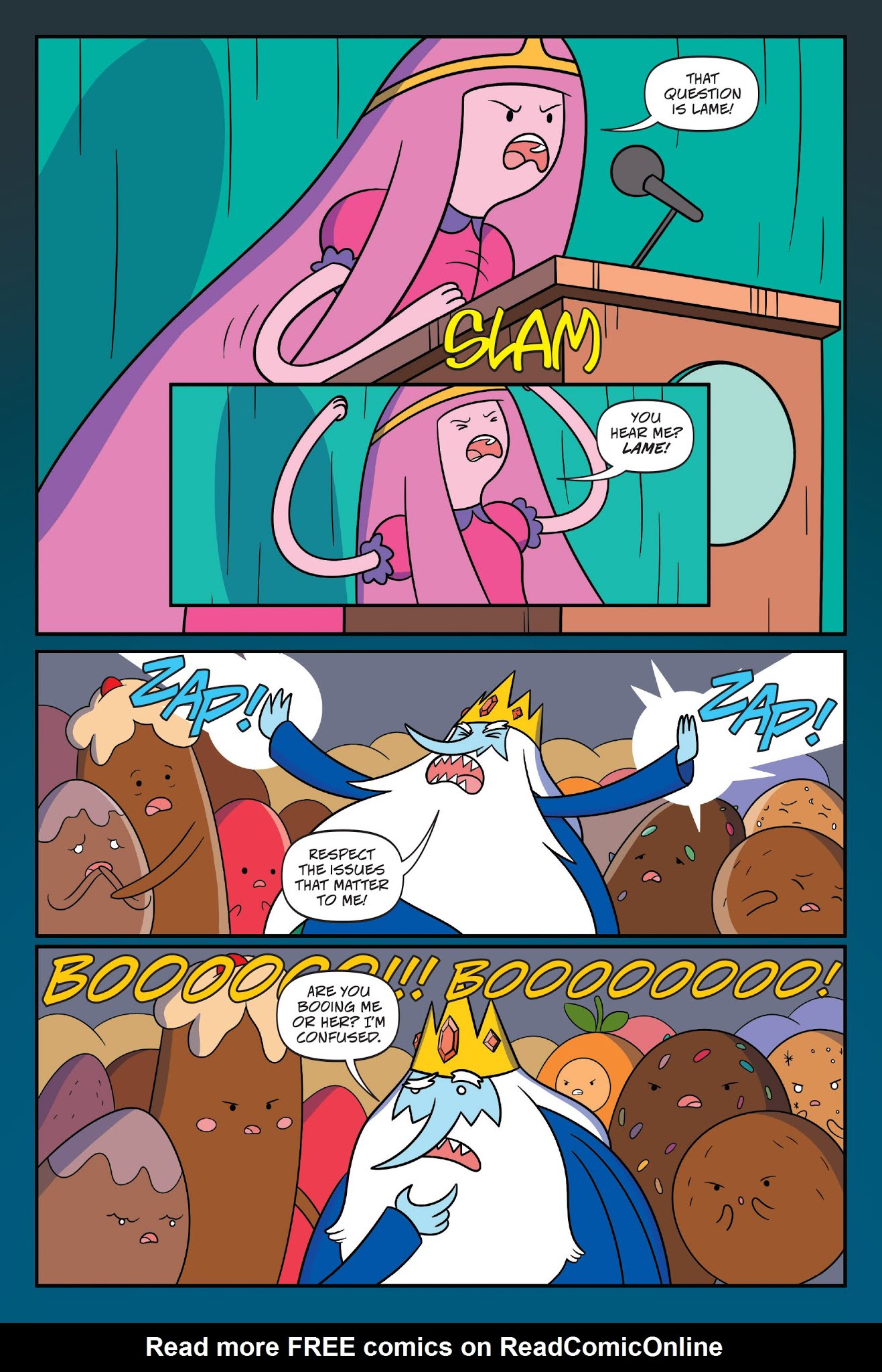 Read online Adventure Time: President Bubblegum comic -  Issue # TPB - 41