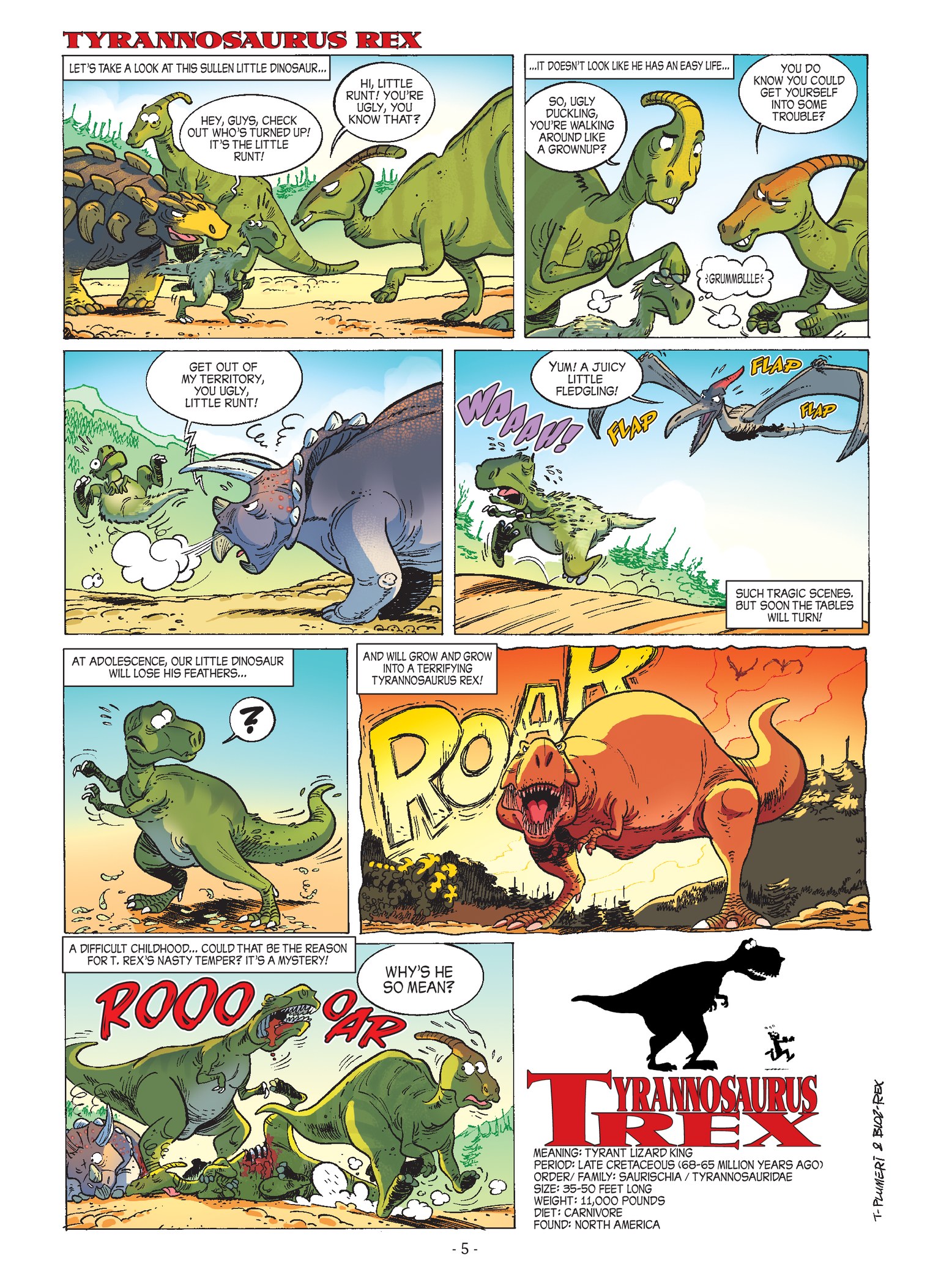Read online Dinosaurs (2014) comic -  Issue #1 - 7