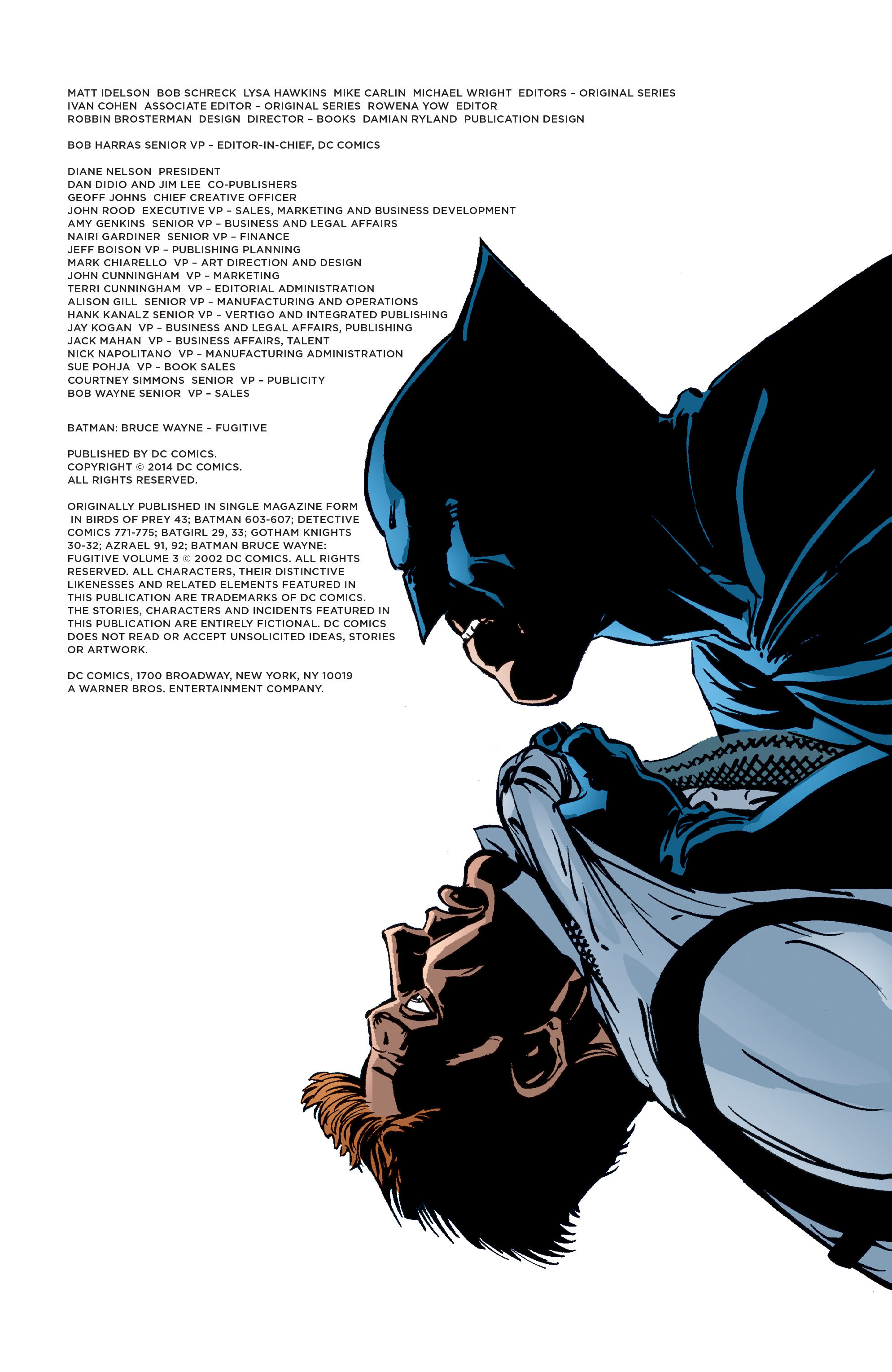 Read online Batman: Bruce Wayne - Fugitive comic -  Issue # Full - 3
