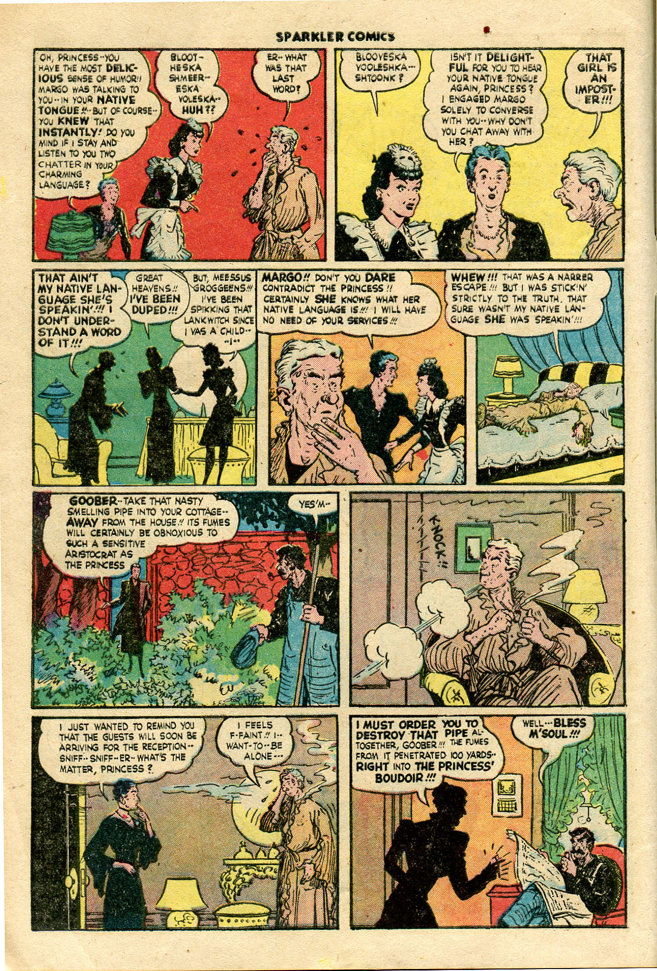 Read online Sparkler Comics comic -  Issue #36 - 14