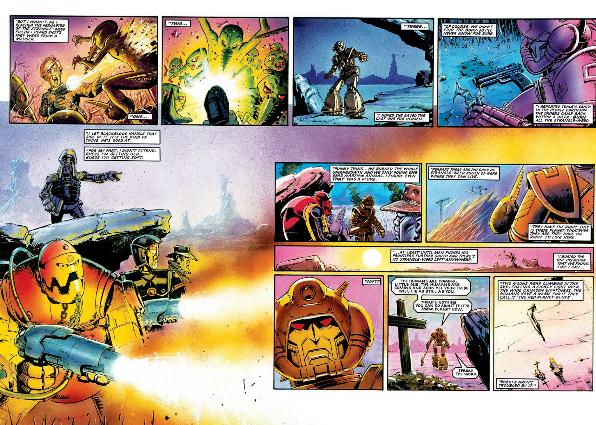 Read online ABC Warriors: The Solo Missions comic -  Issue # TPB - 7