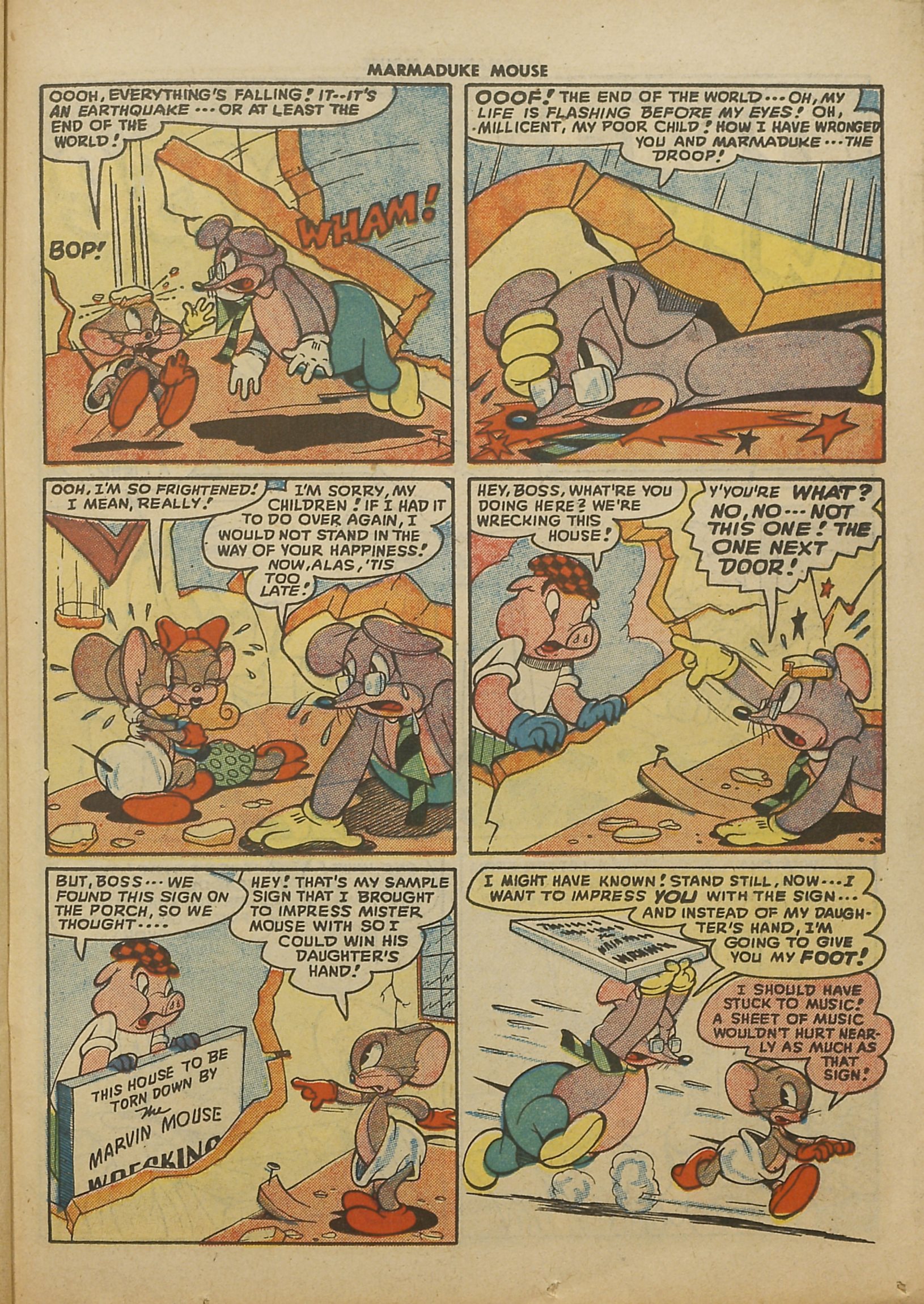 Read online Marmaduke Mouse comic -  Issue #9 - 31