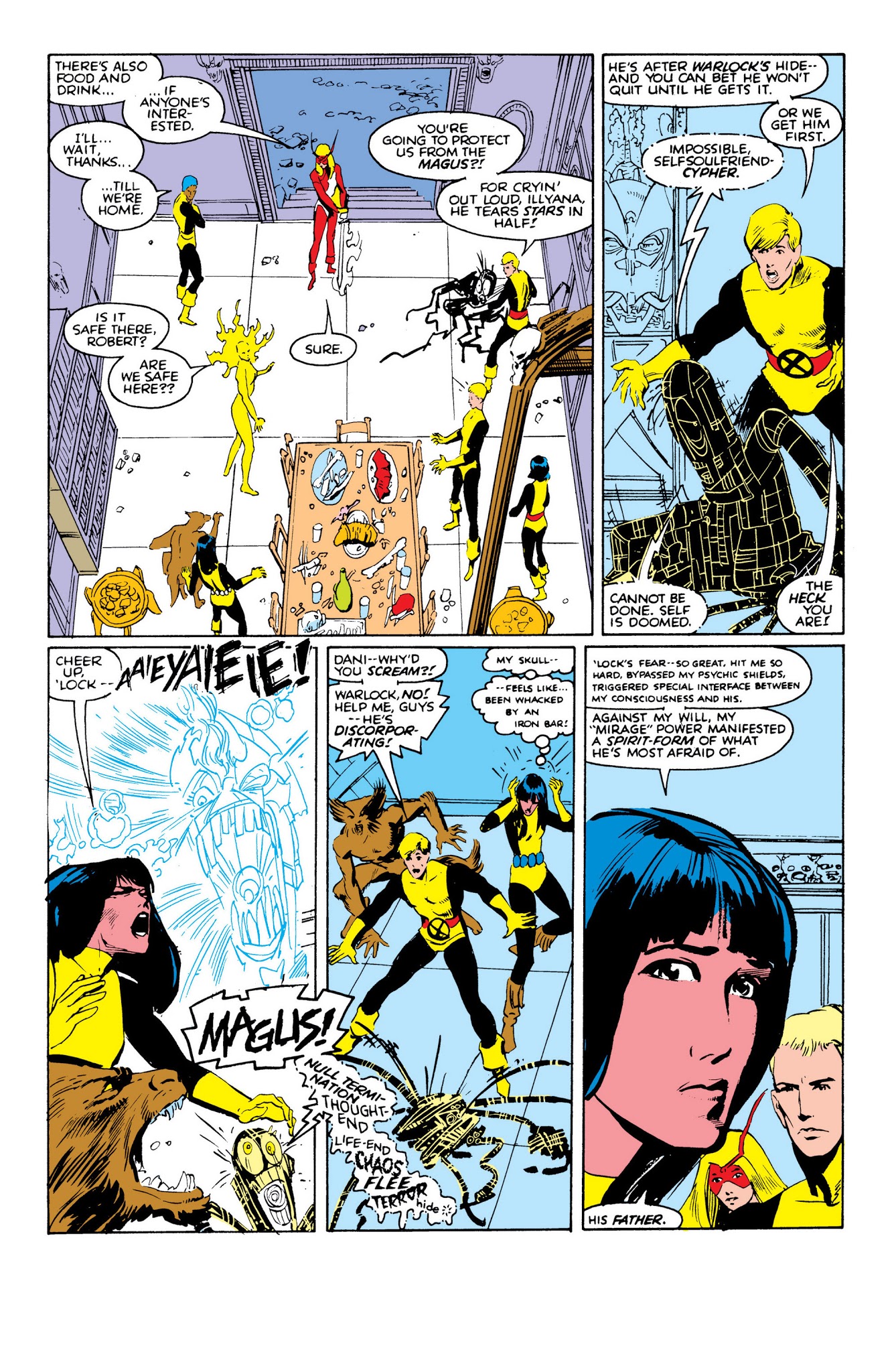 Read online New Mutants Classic comic -  Issue # TPB 6 - 244