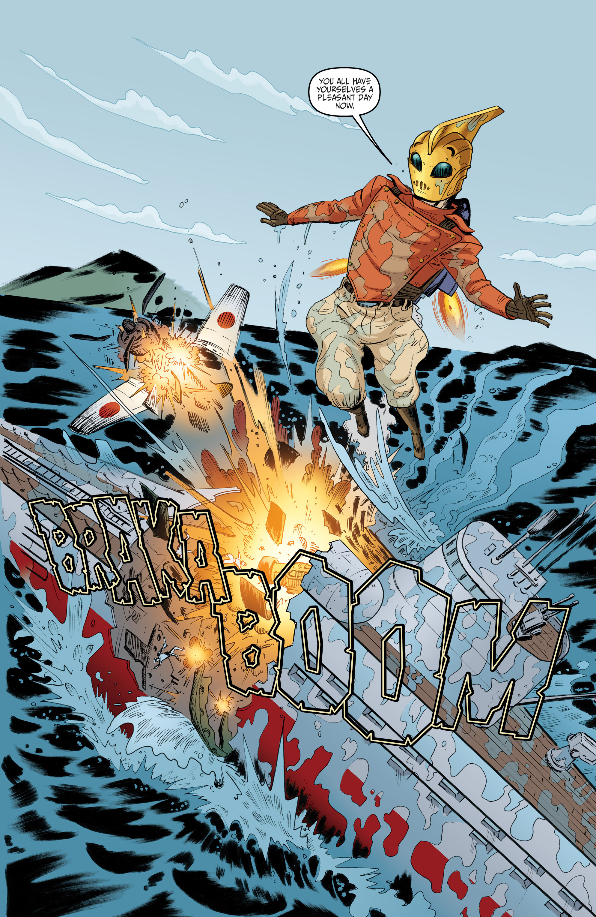 Read online The Rocketeer at War comic -  Issue #2 - 11
