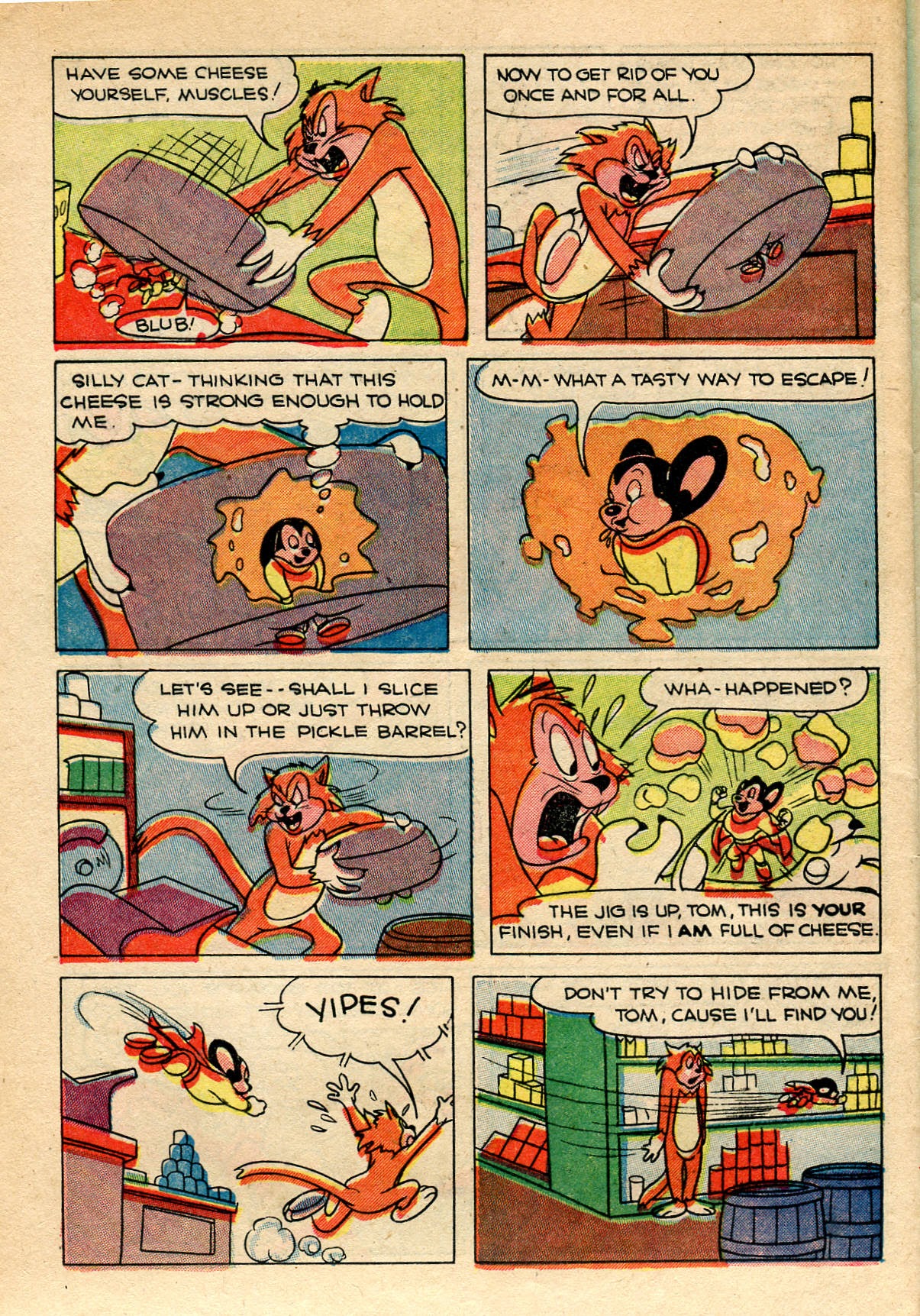 Read online Paul Terry's Mighty Mouse Comics comic -  Issue #18 - 32