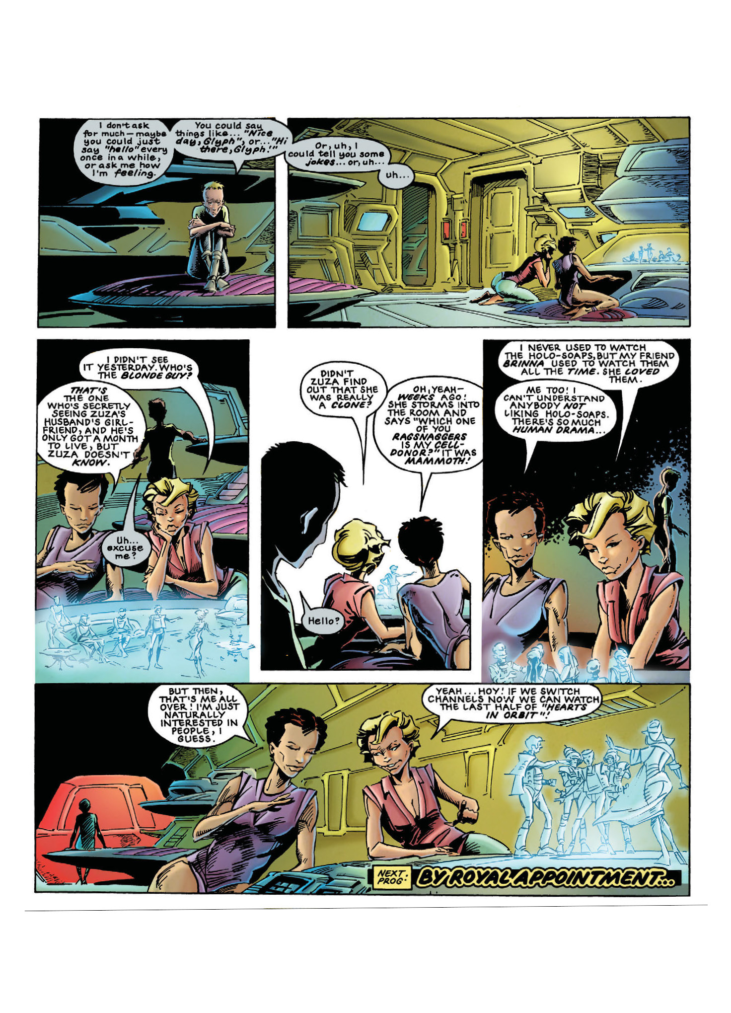 Read online The Ballad of Halo Jones (2018) comic -  Issue # TPB 2 - 25