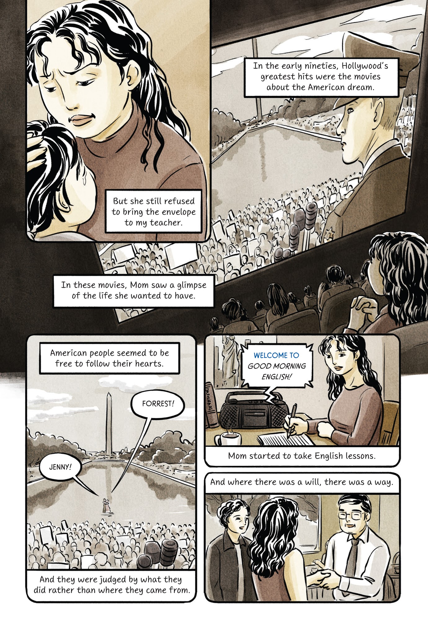Read online Almost American Girl: An Illustrated Memoir comic -  Issue # TPB (Part 2) - 60