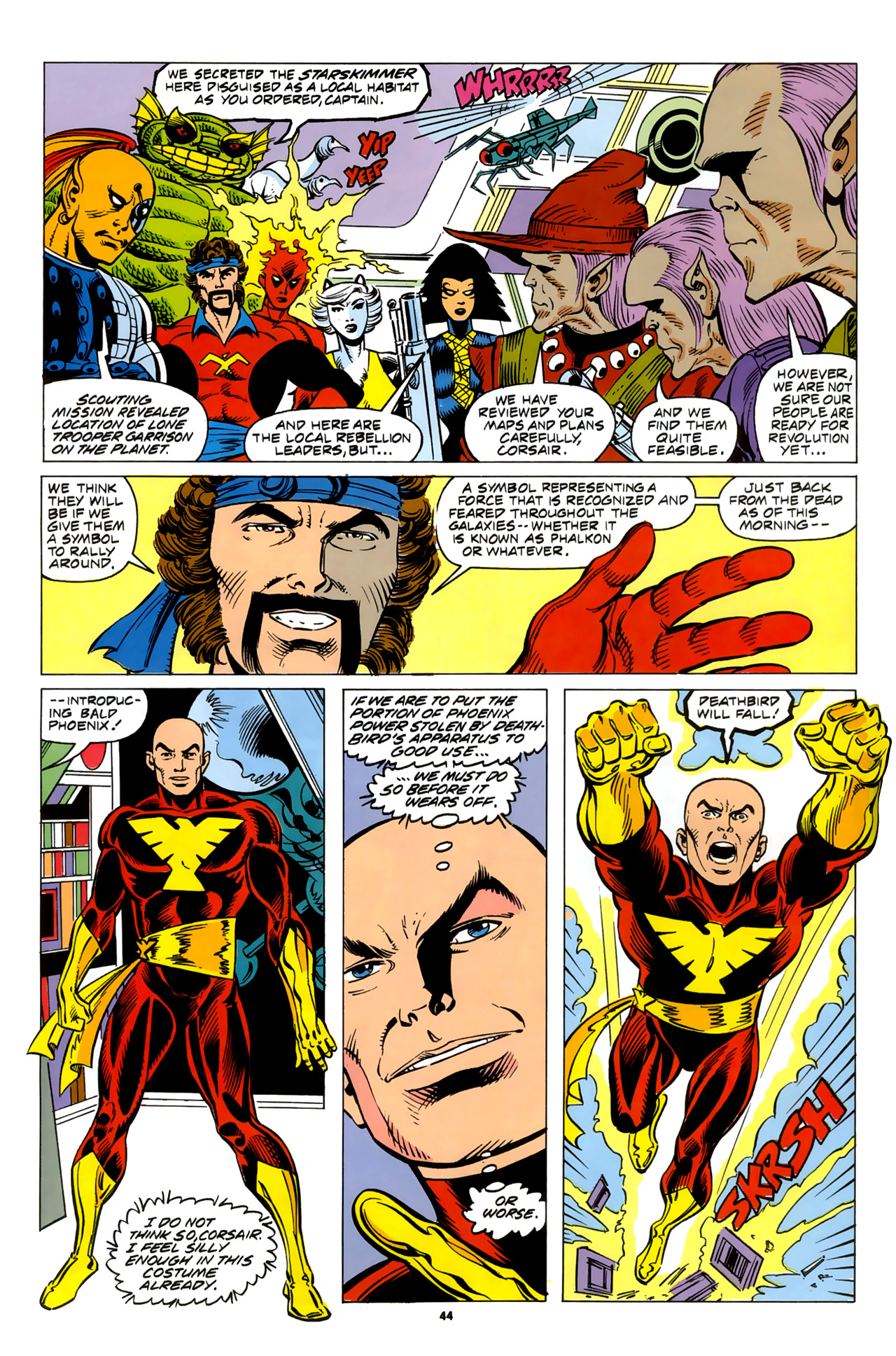 Read online X-Men Spotlight On...Starjammers comic -  Issue #2 - 46