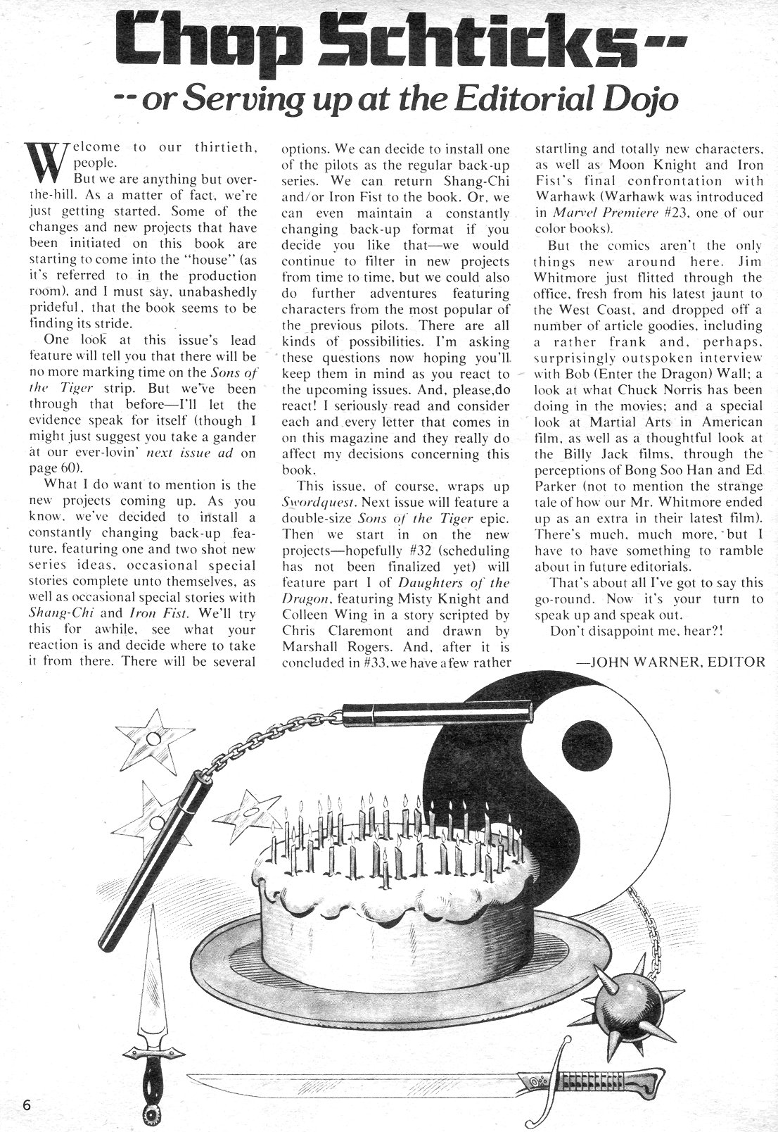 Read online The Deadly Hands of Kung Fu comic -  Issue #30 - 6